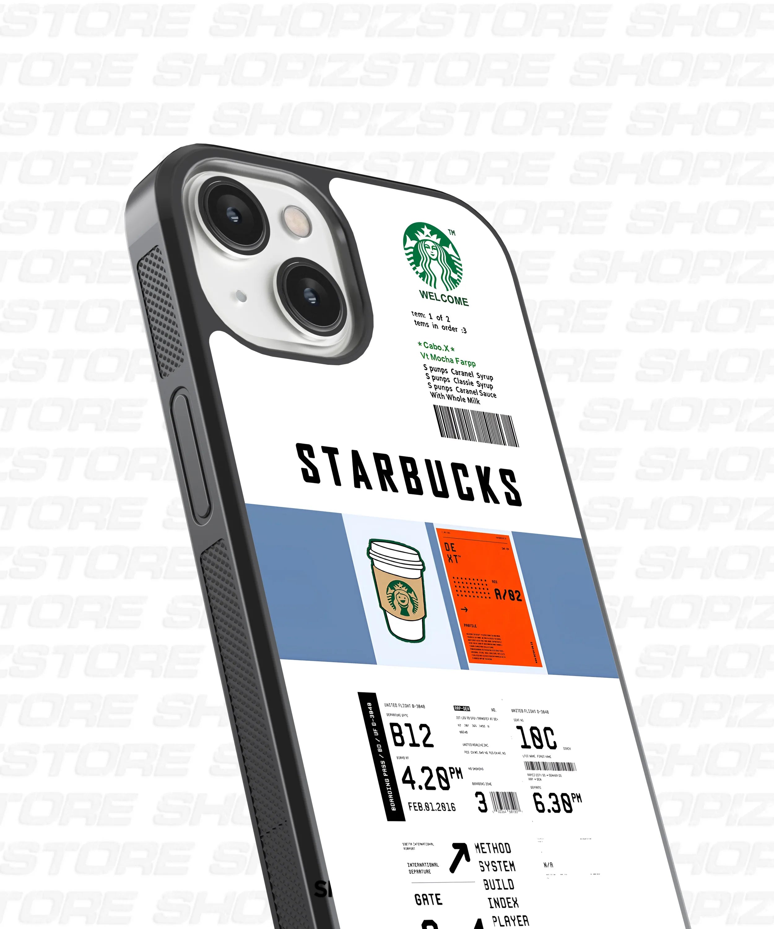 Manorama X Starbucks Glass Case