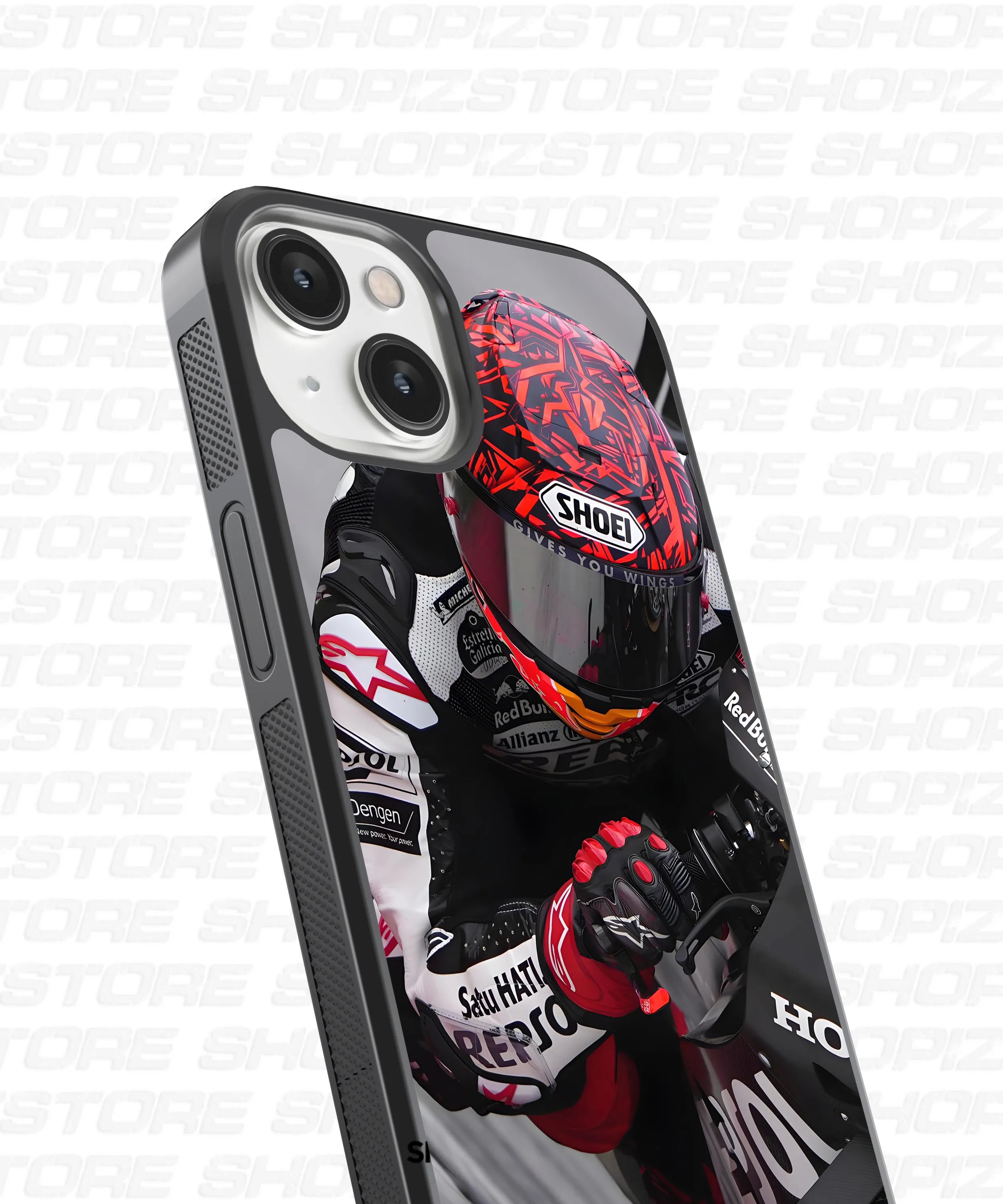 Marc Marquez Repsol Honda 18 Glass Case