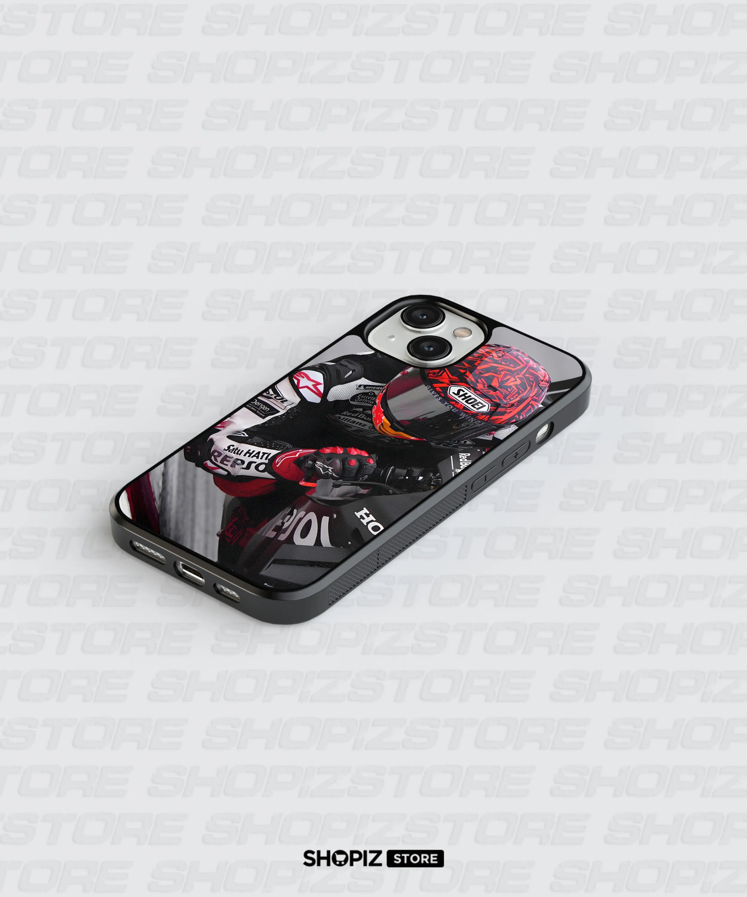 Marc Marquez Repsol Honda 18 Glass Case