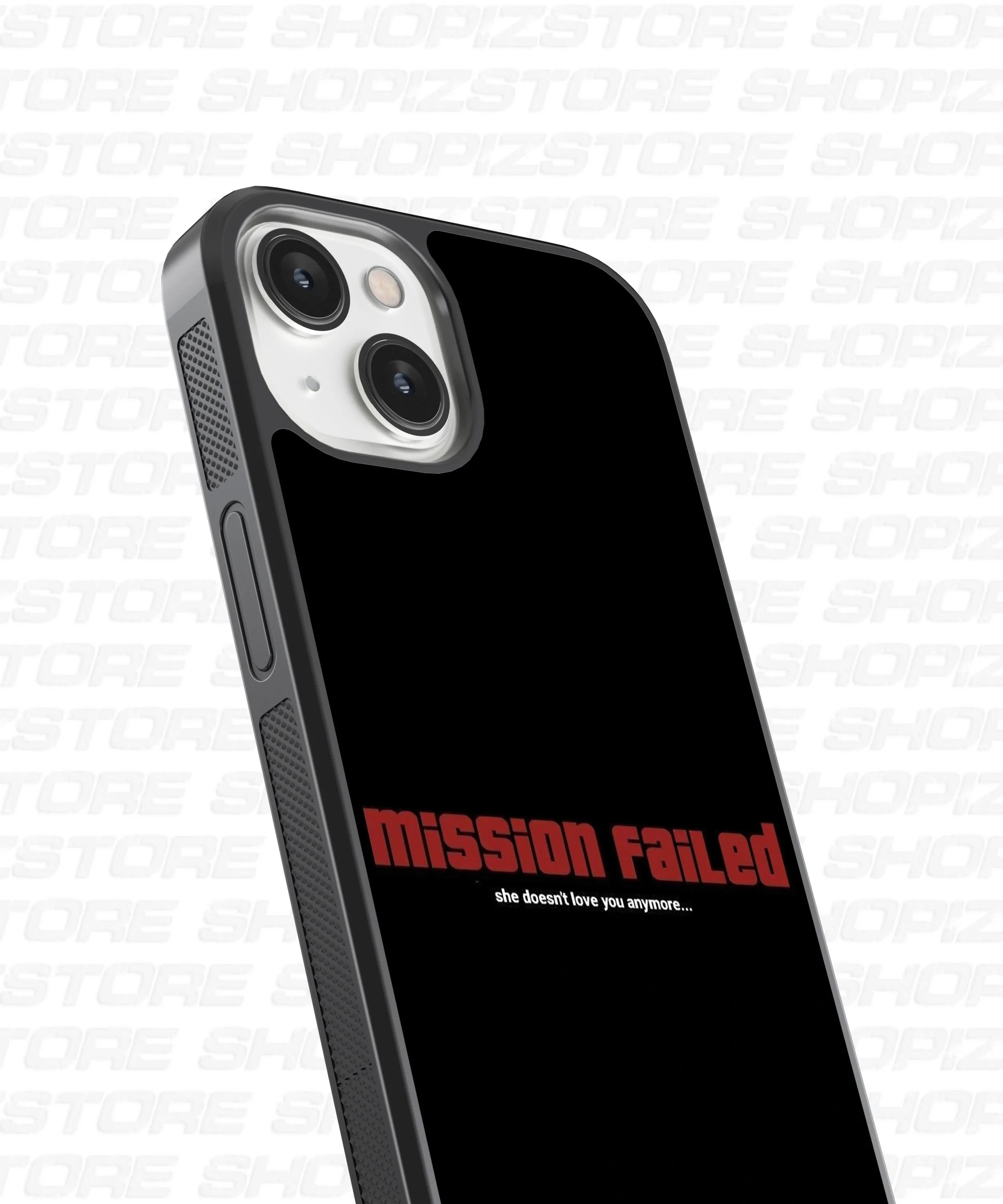 Mission failed Glass Case