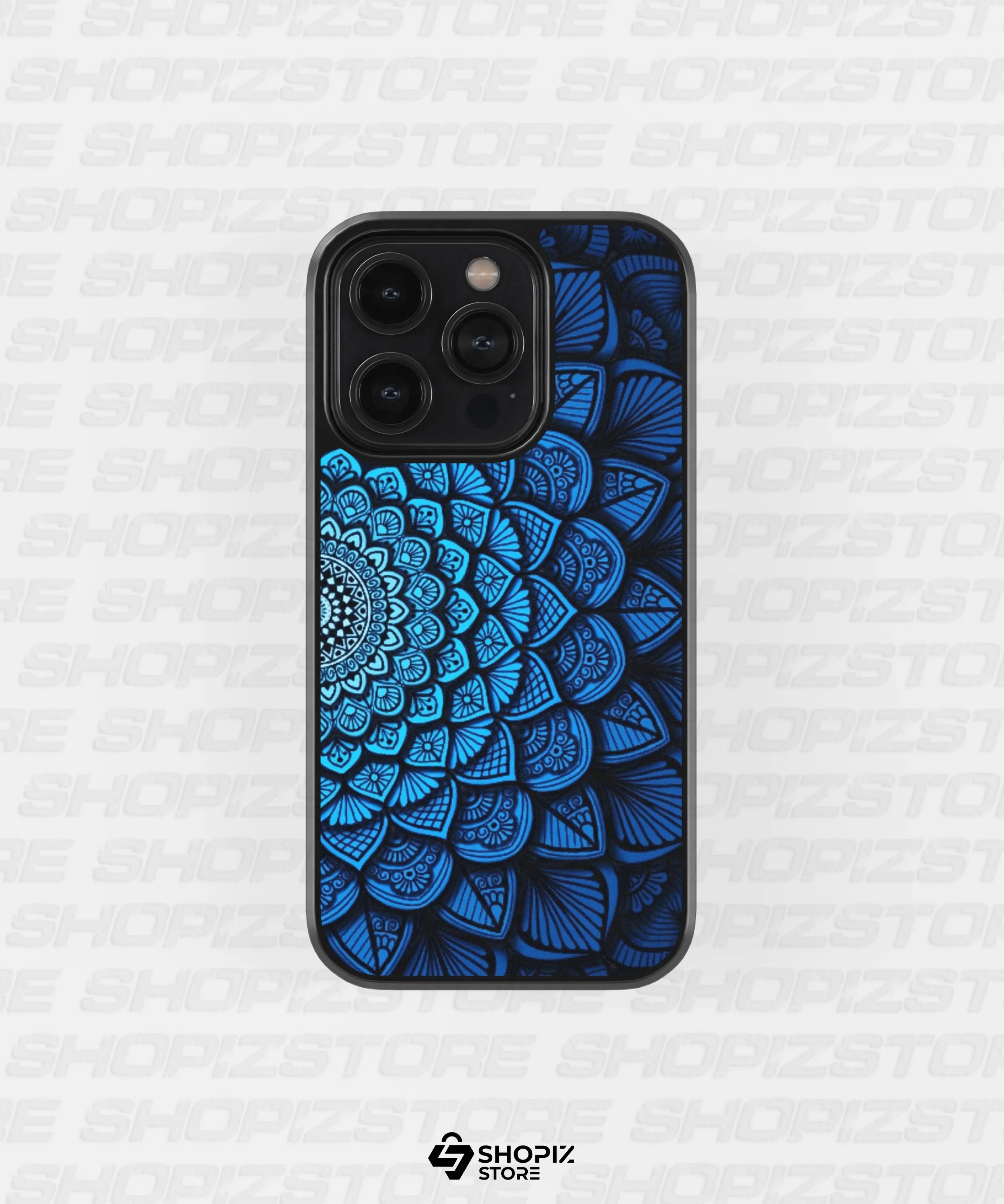 Modern Merch Mandala Metal Case