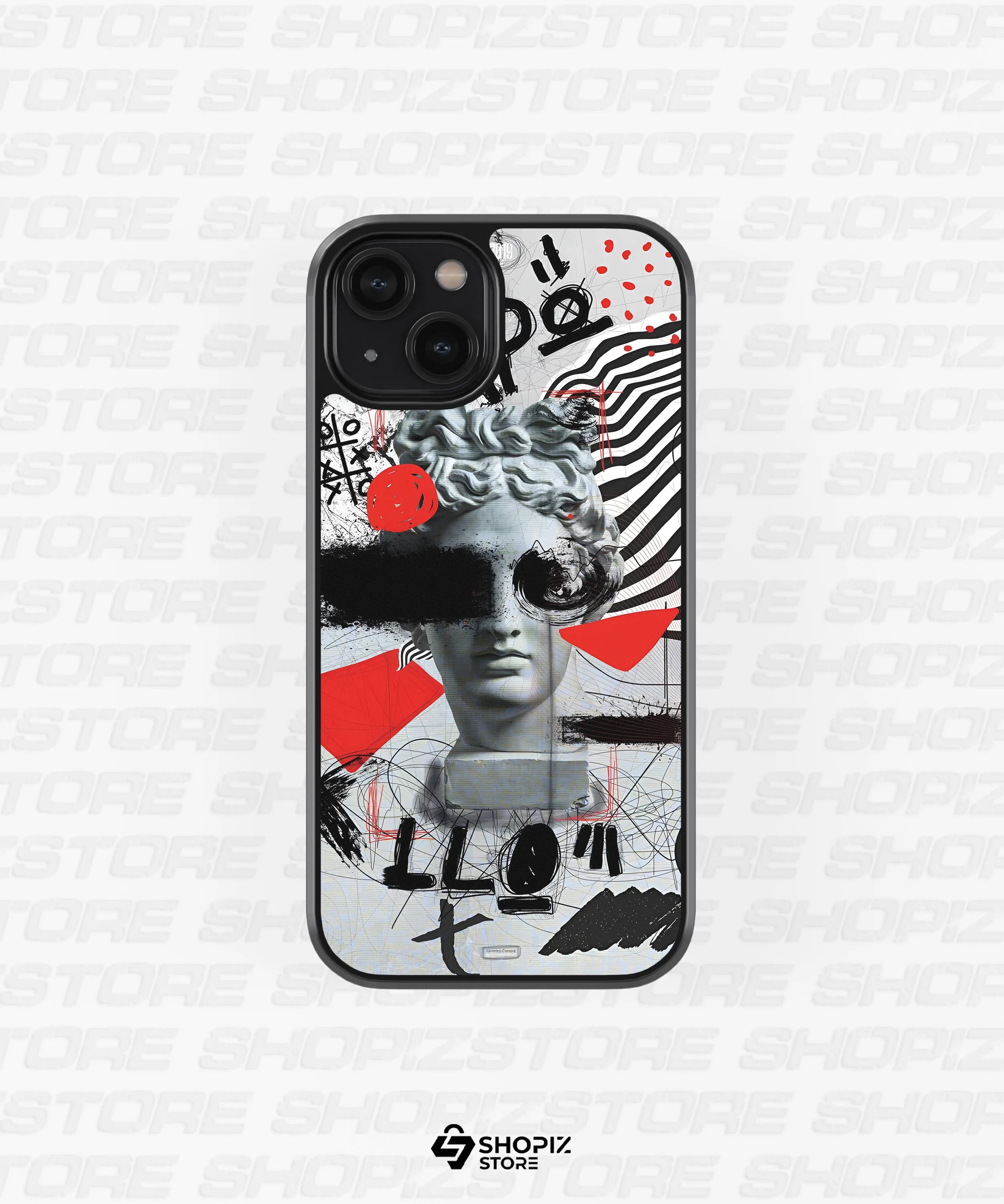Nordic Black Glass Case