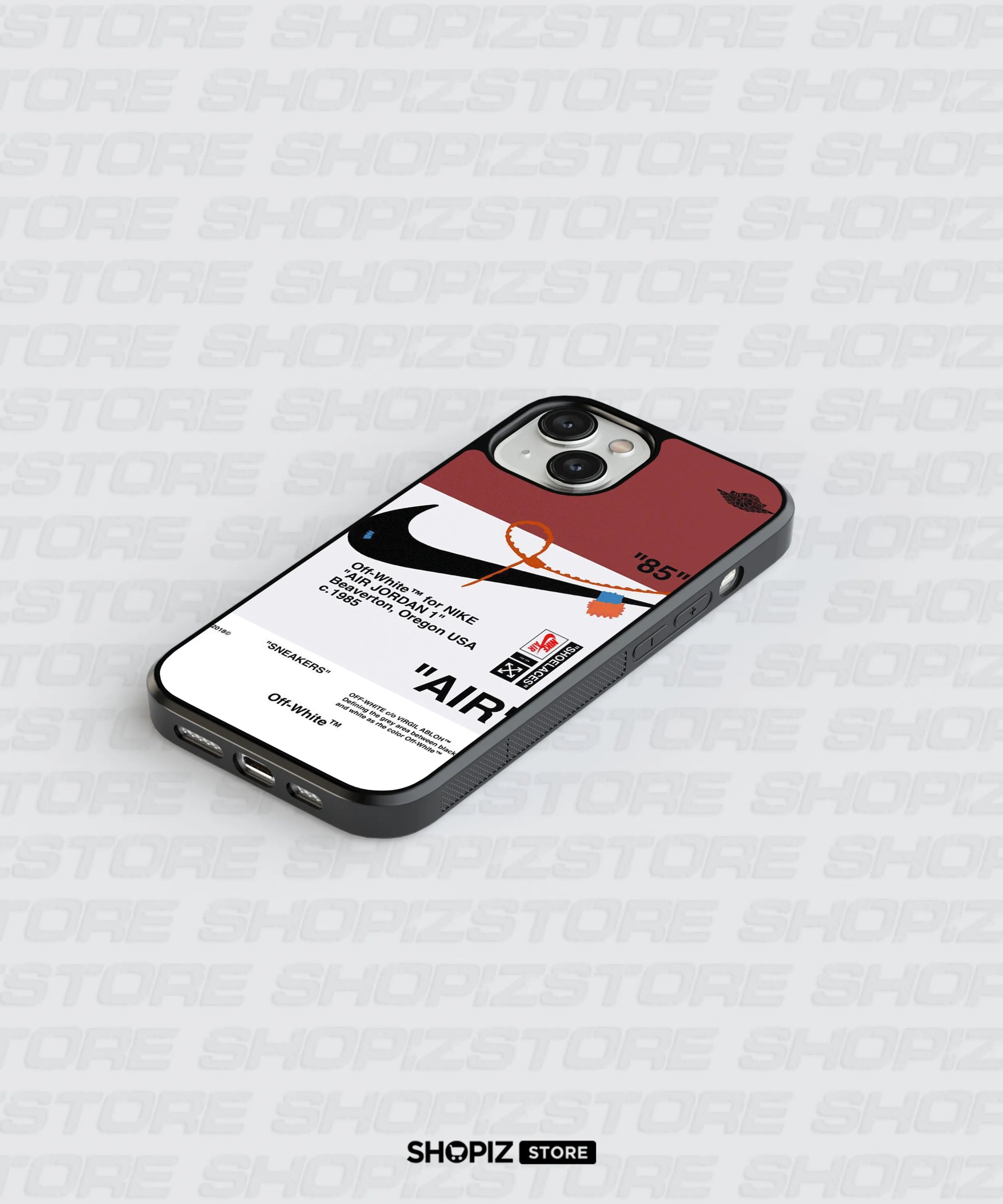 Air 85 Red Glass Case