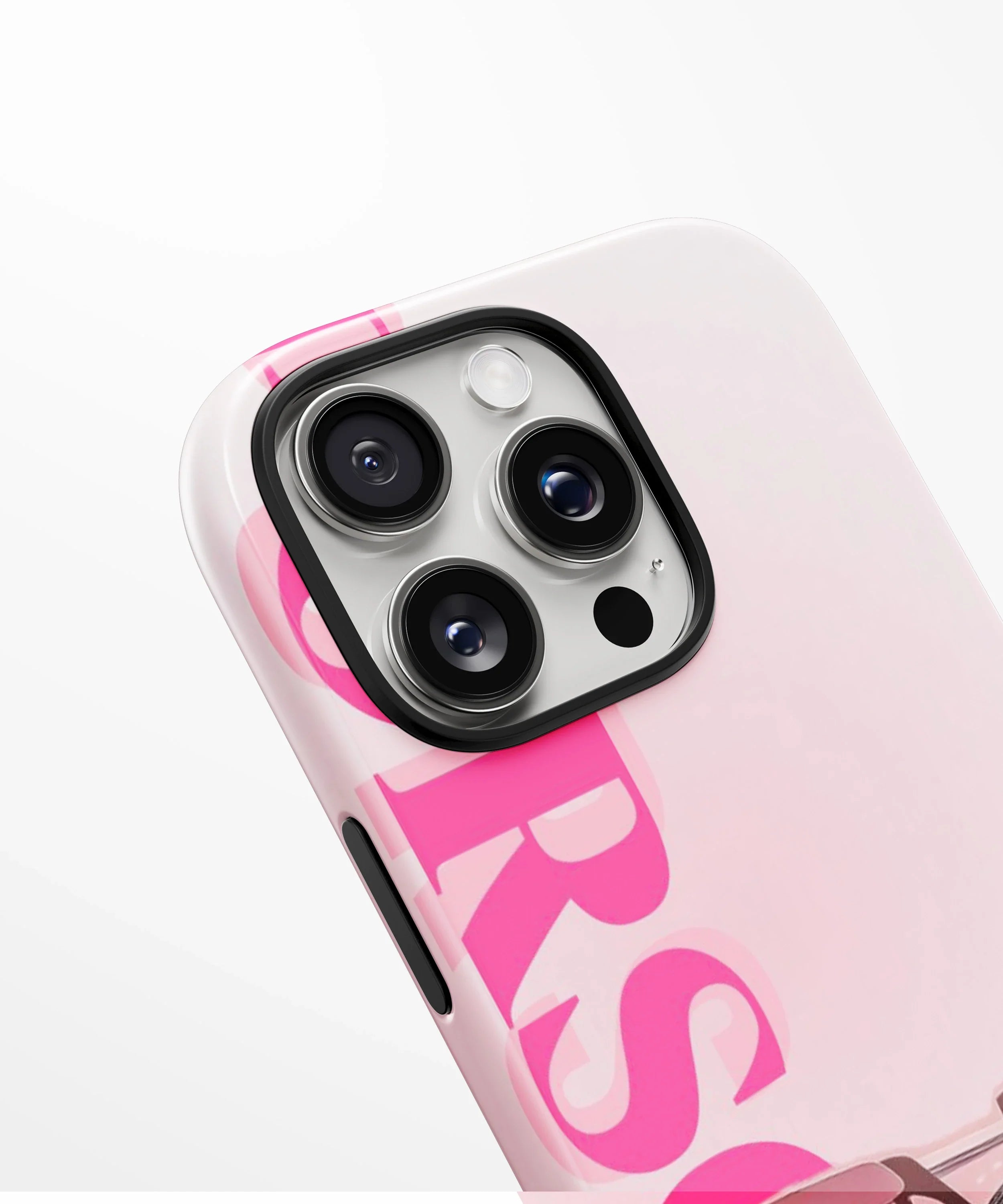 Pink Porsche aesthetic Glossy Armed Case