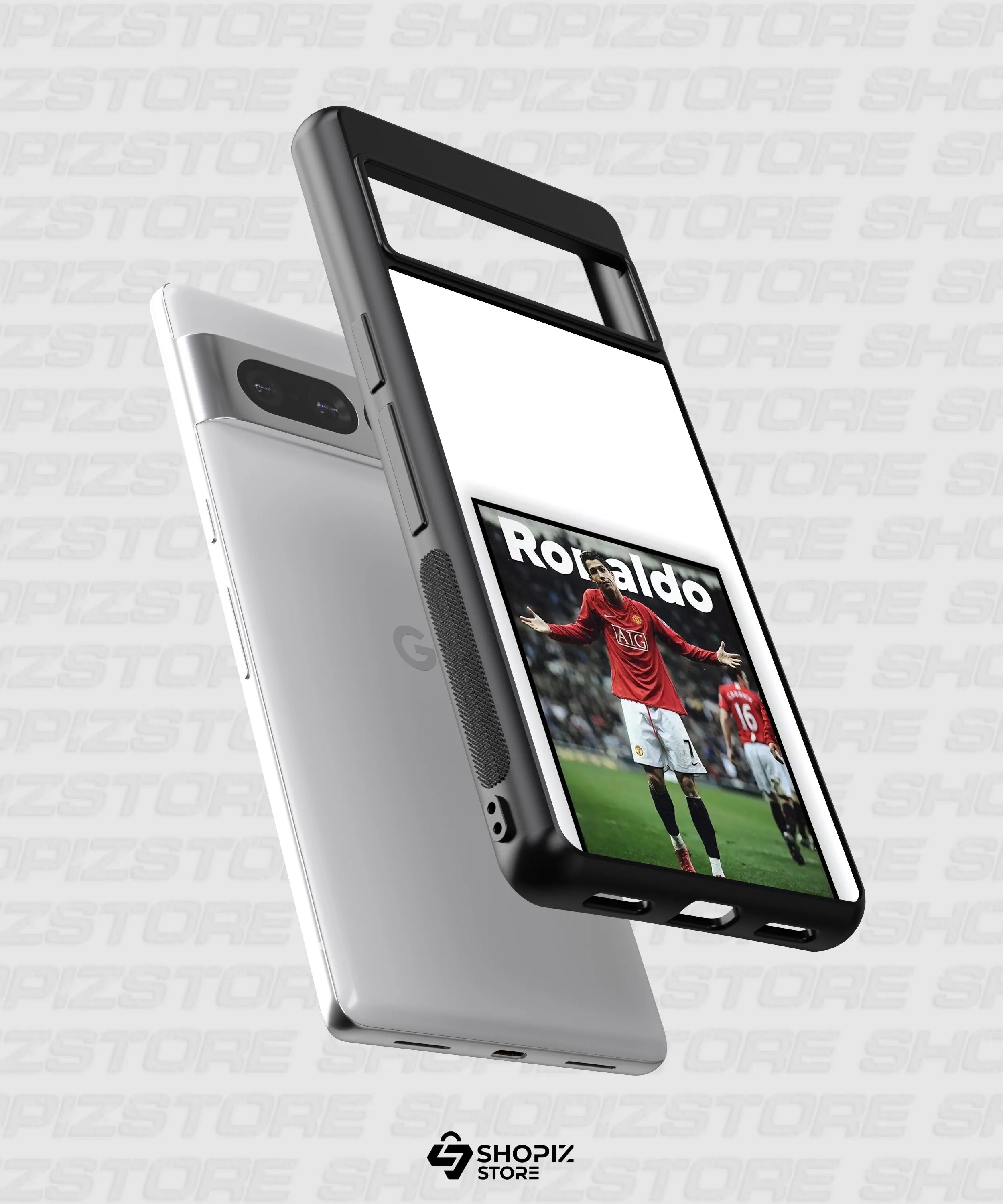 Portrait Cristiano Ronaldo Metal Case