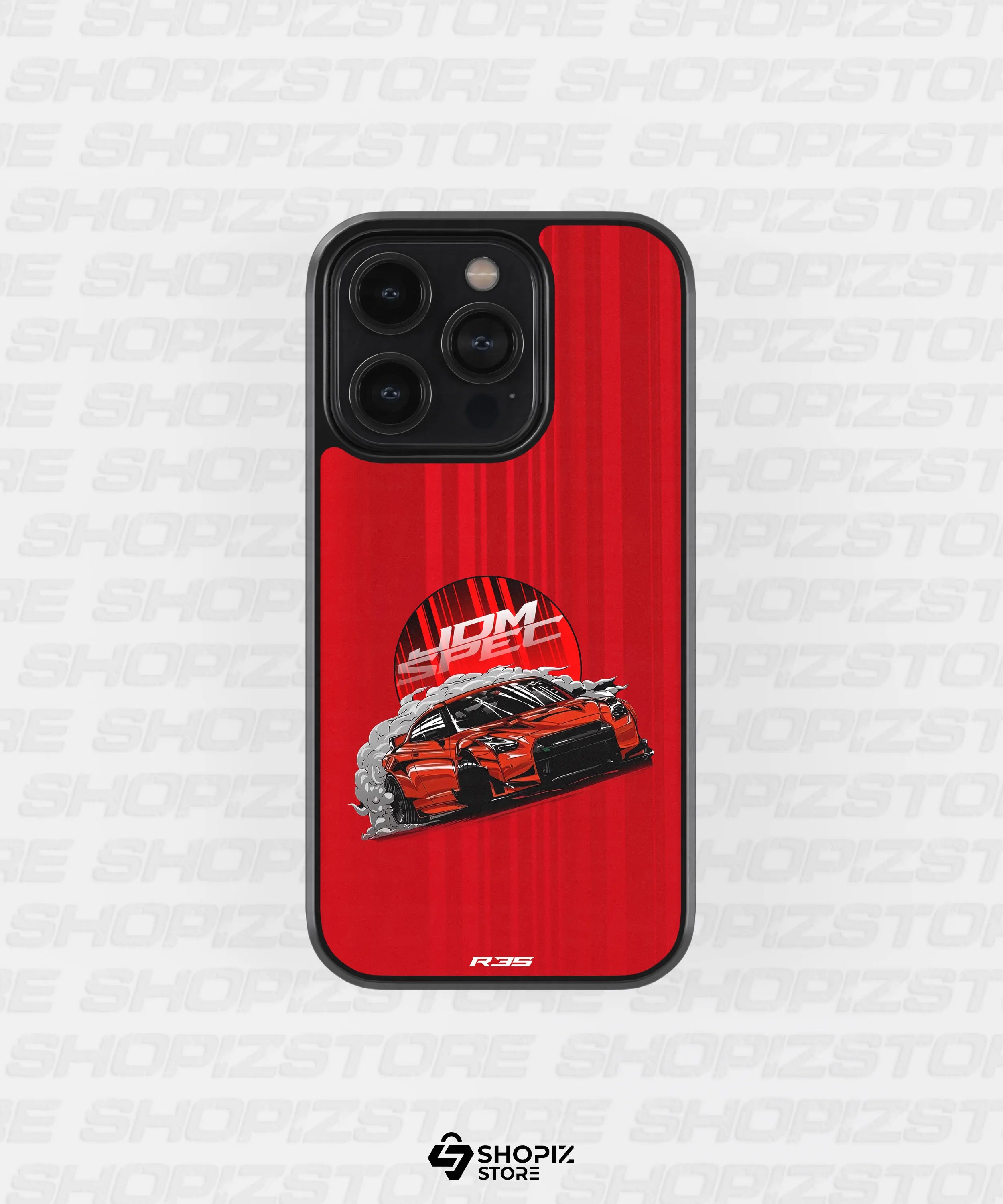 R35 Blaze Automotive Metal Case