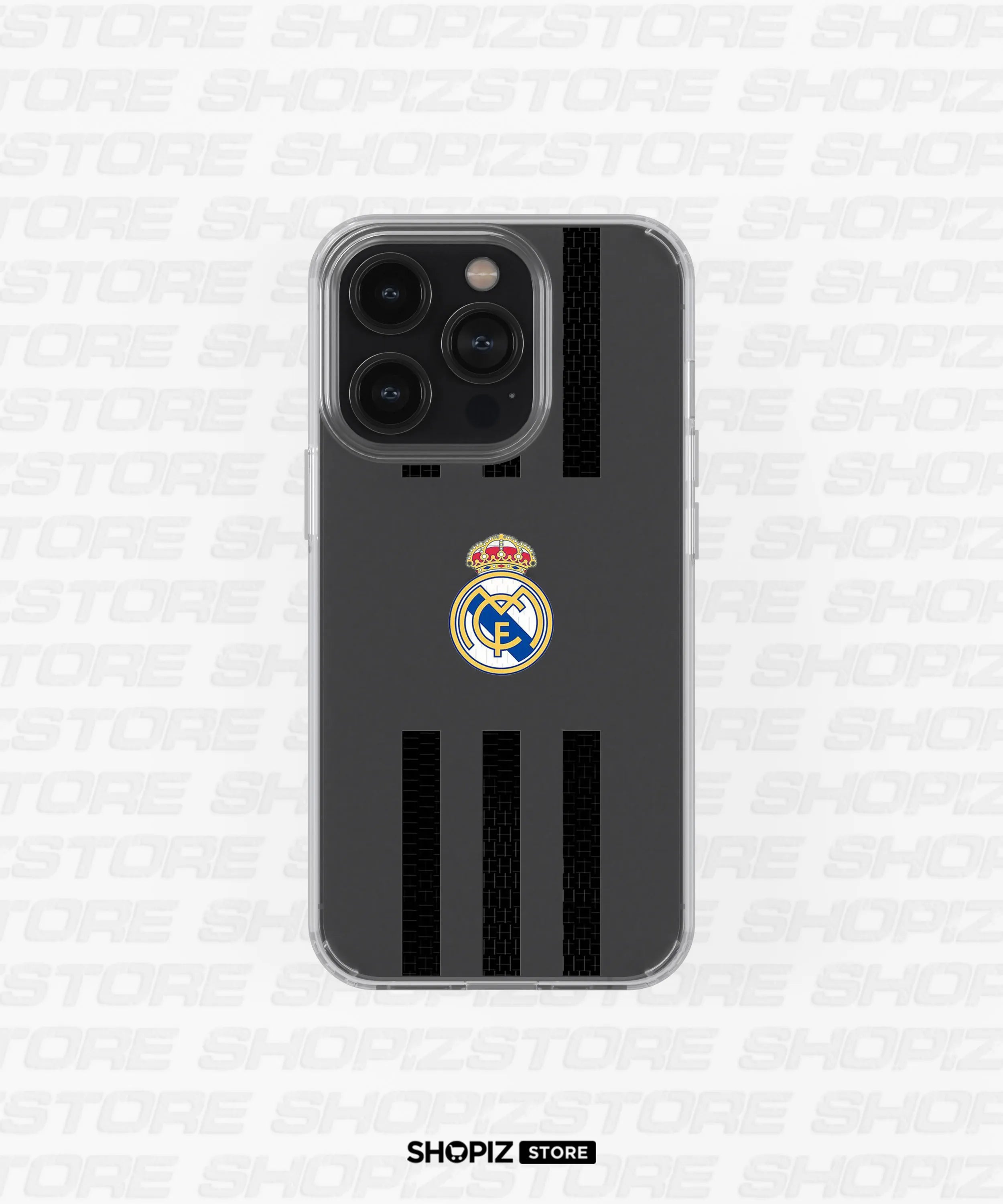 Real Madrid Classic Stripes Silicone Case