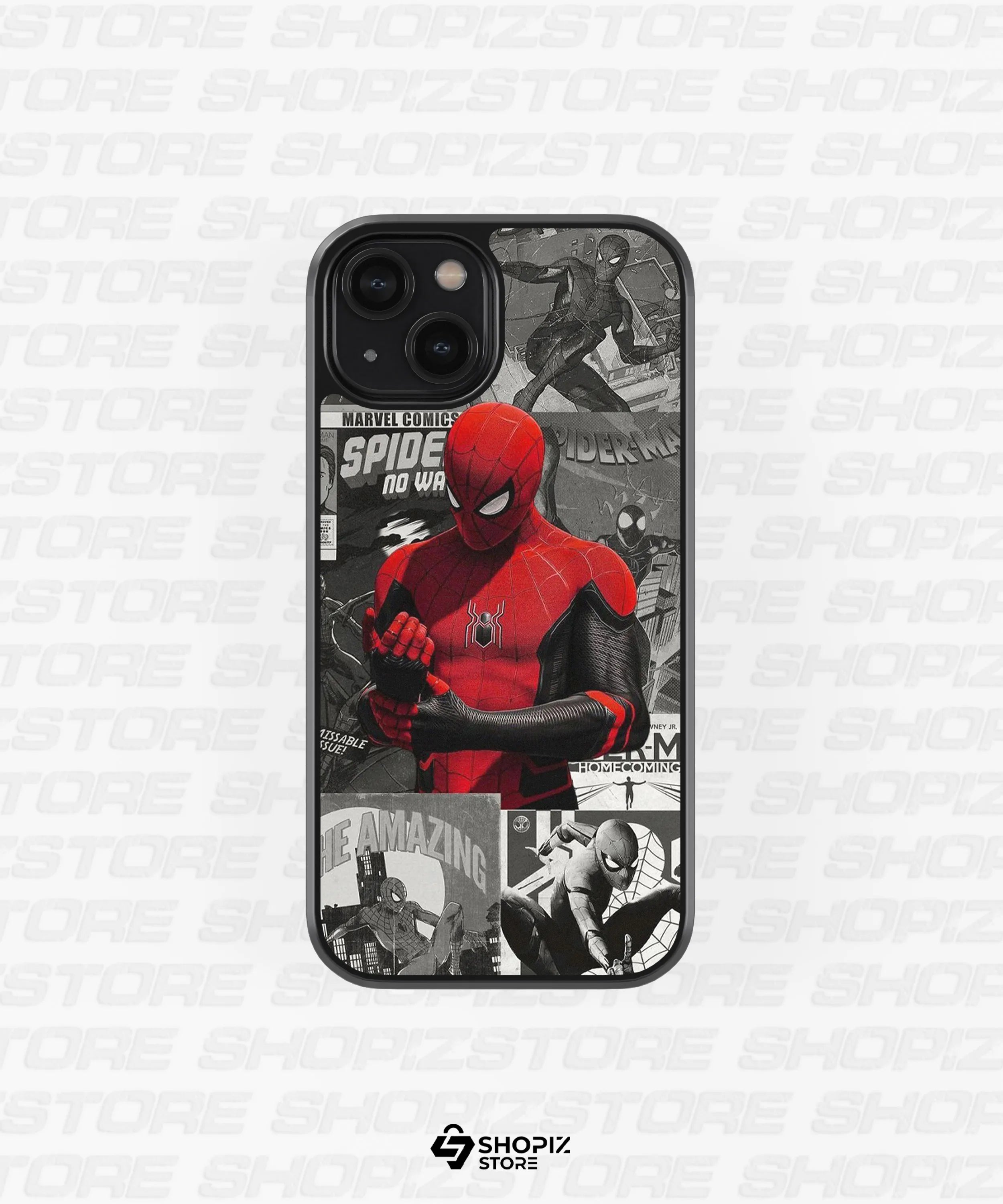 Red Hero Vibe Glass Case