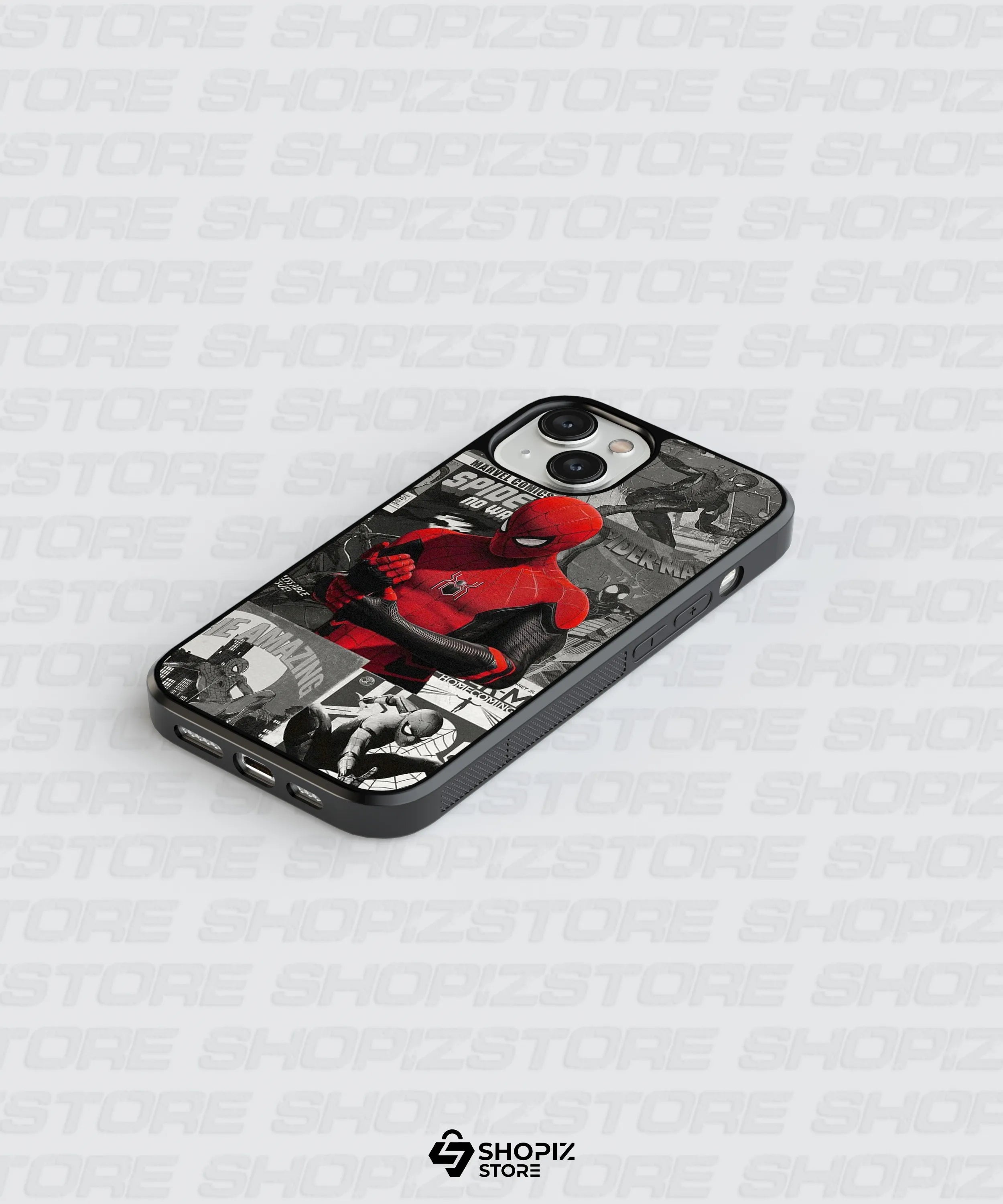 Red Hero Vibe Glass Case