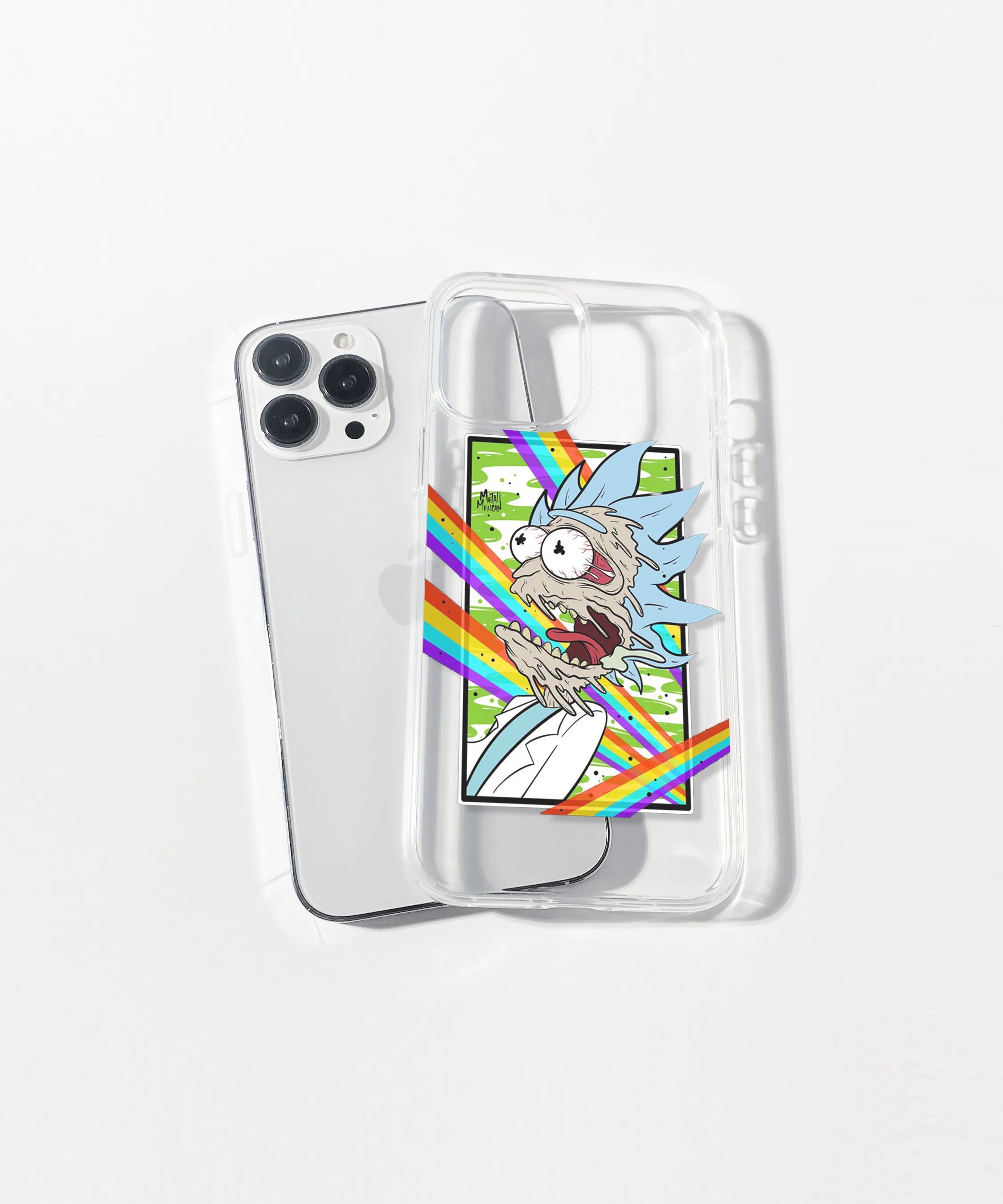 Rick Morty Silicone Case