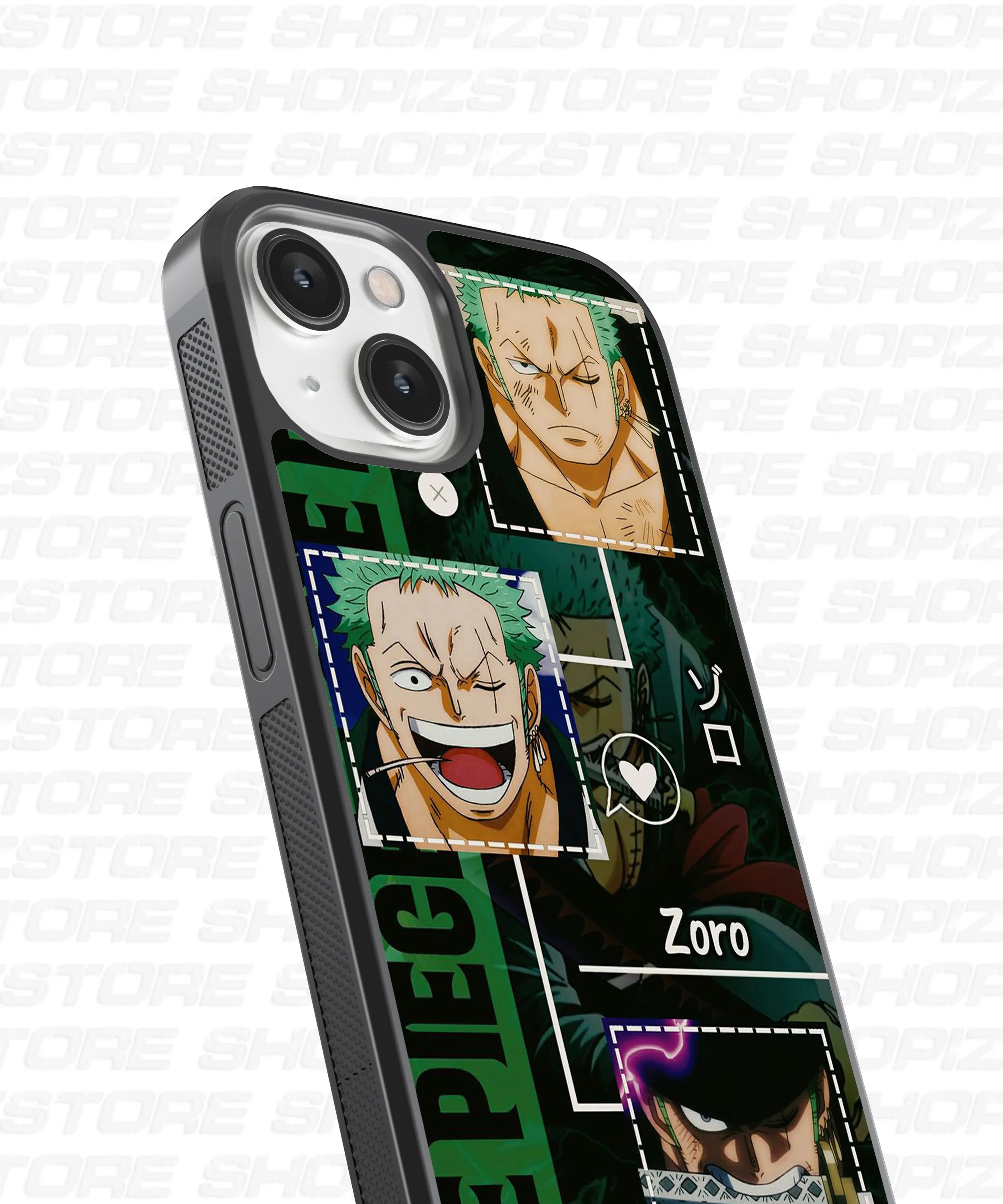 Roronoa Zoro One Piece Glass Case
