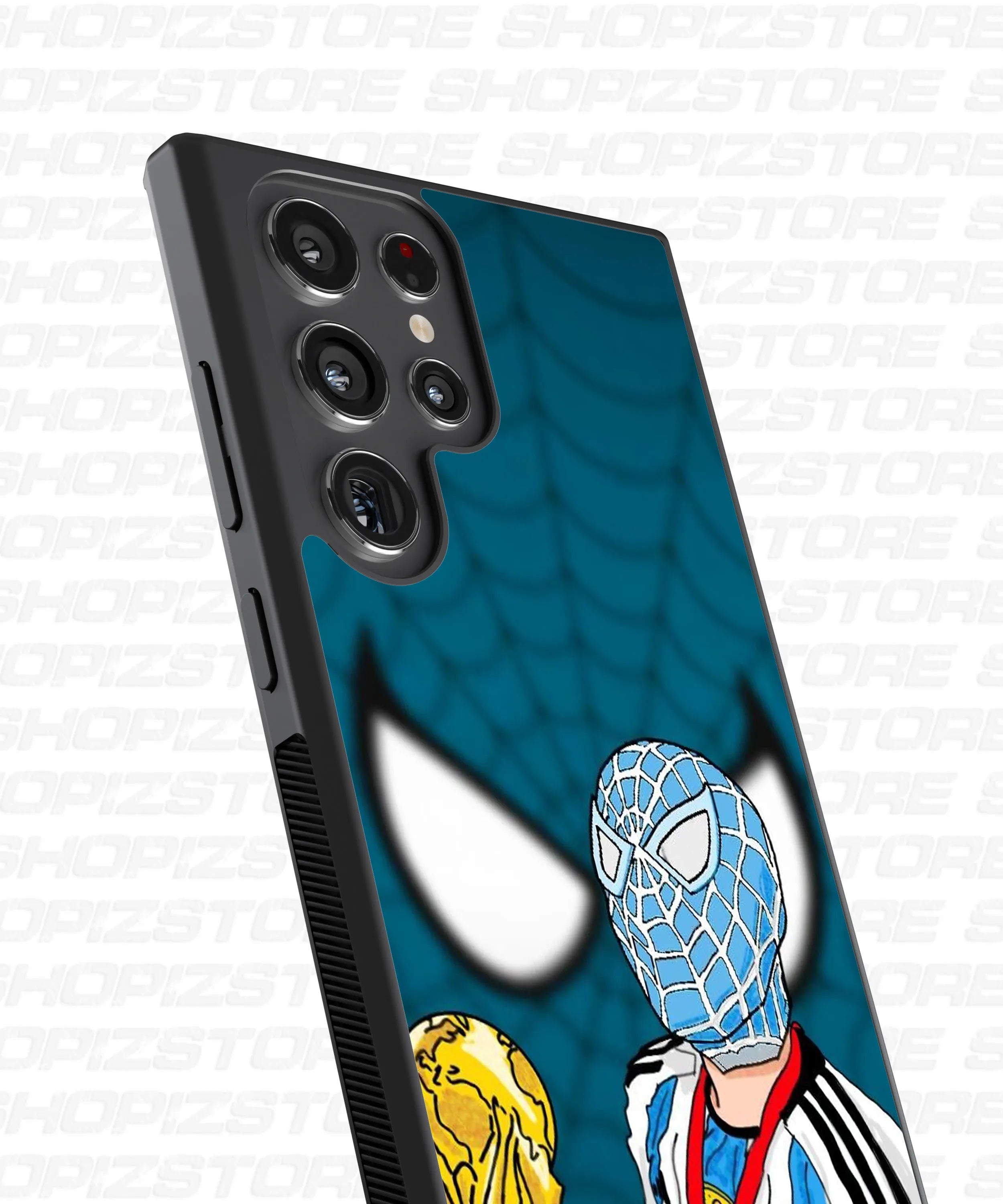 Spider man X Messi Metal Case