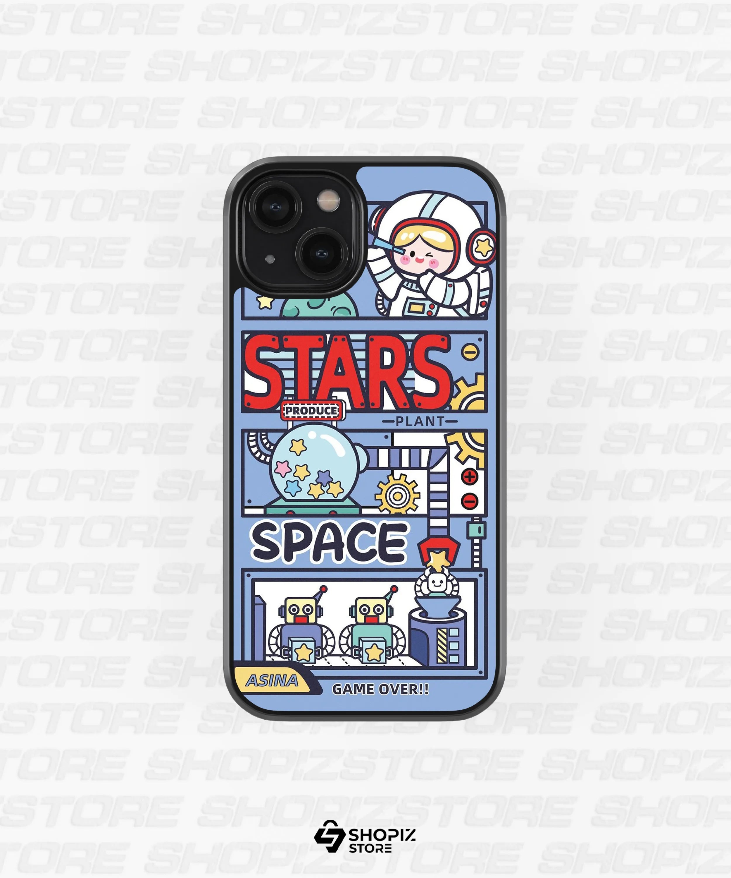 Star Space Glass Case