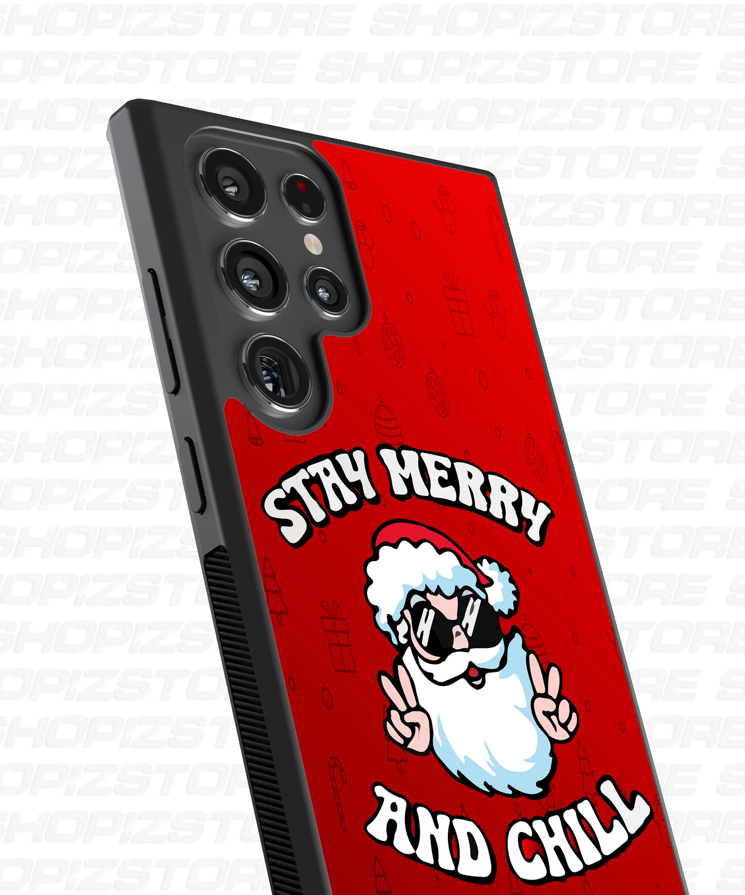 Stay Merry and Chill Metal Case