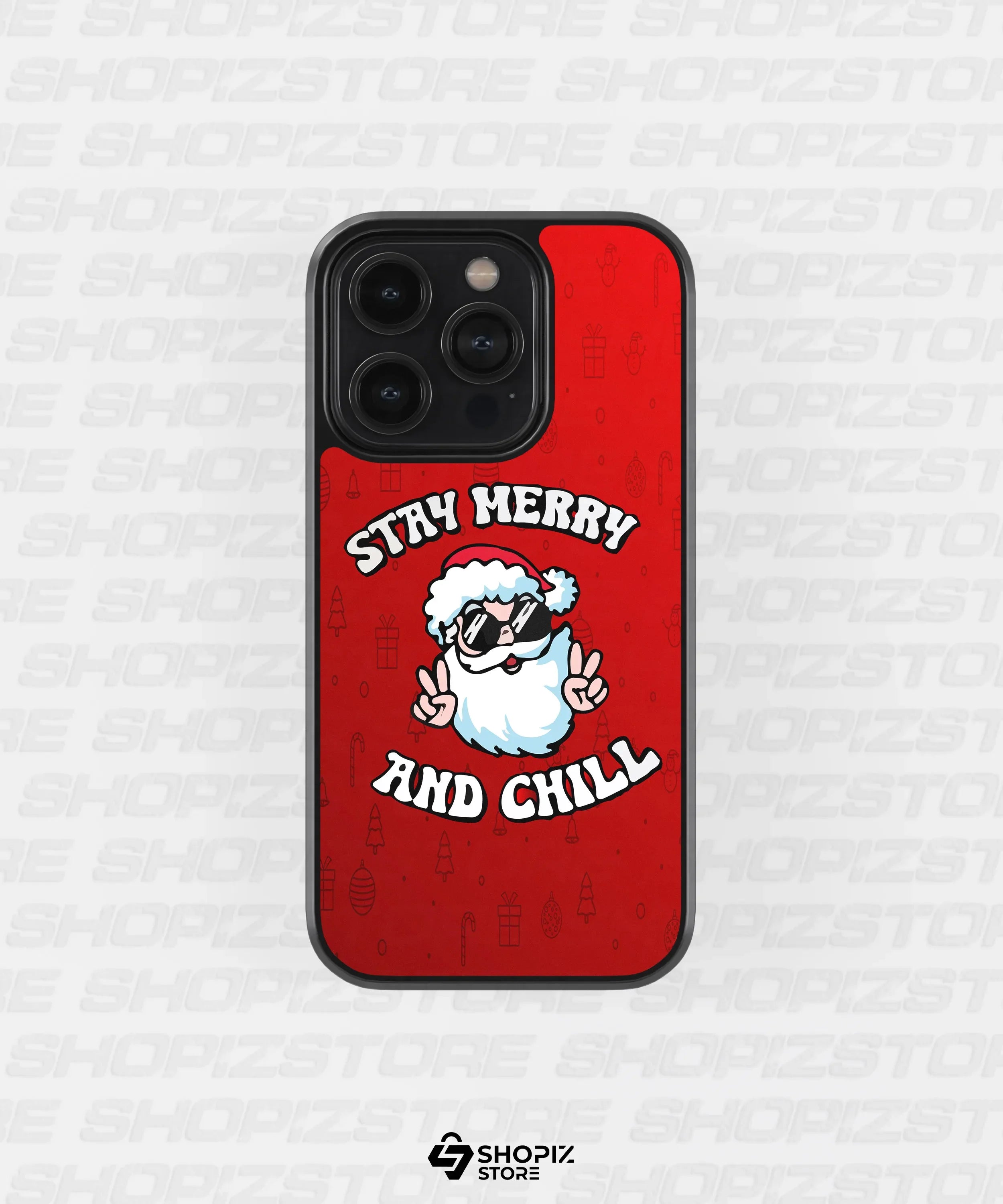 Stay Merry and Chill Metal Case