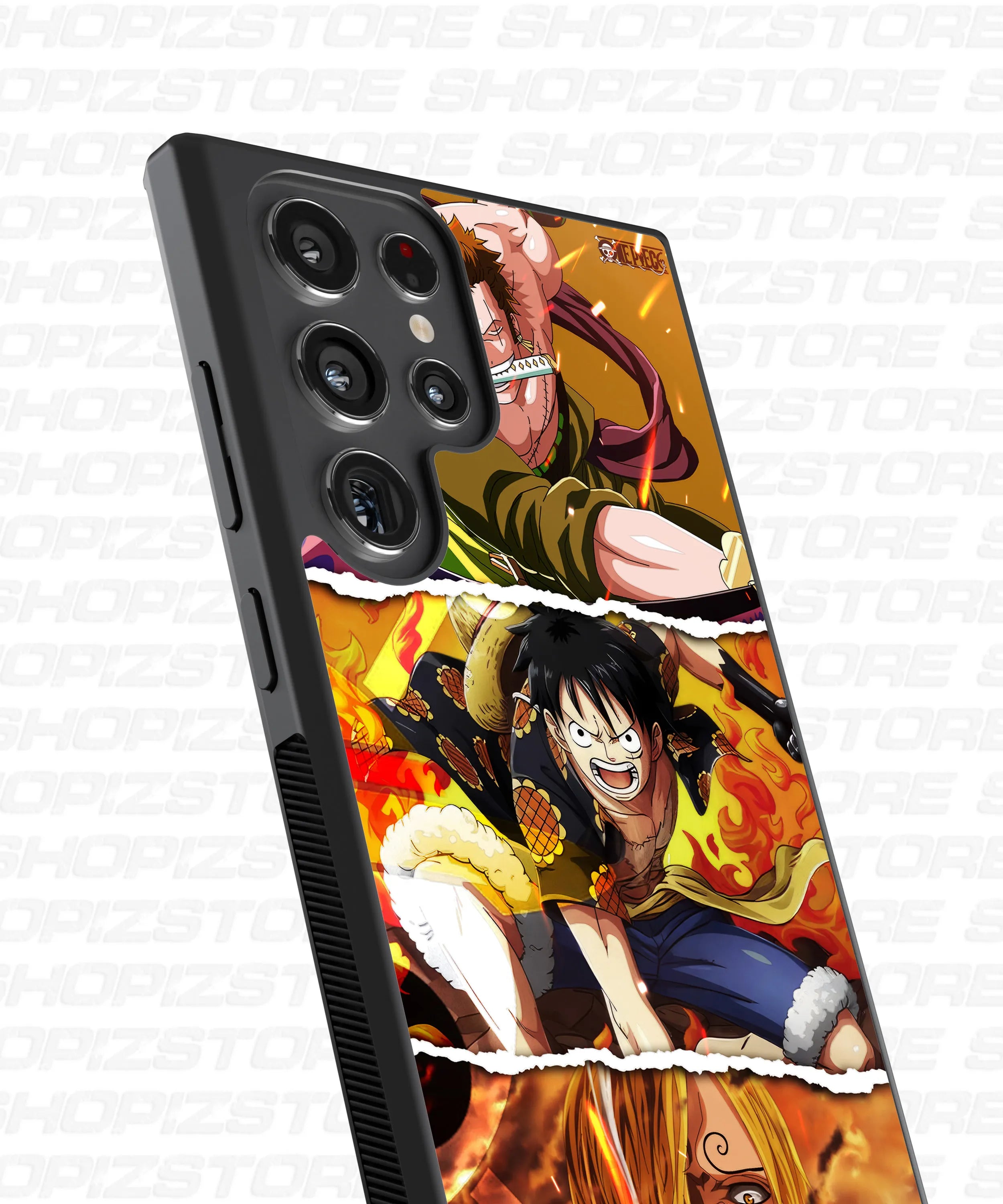 Straw Hat Trio Metal Case