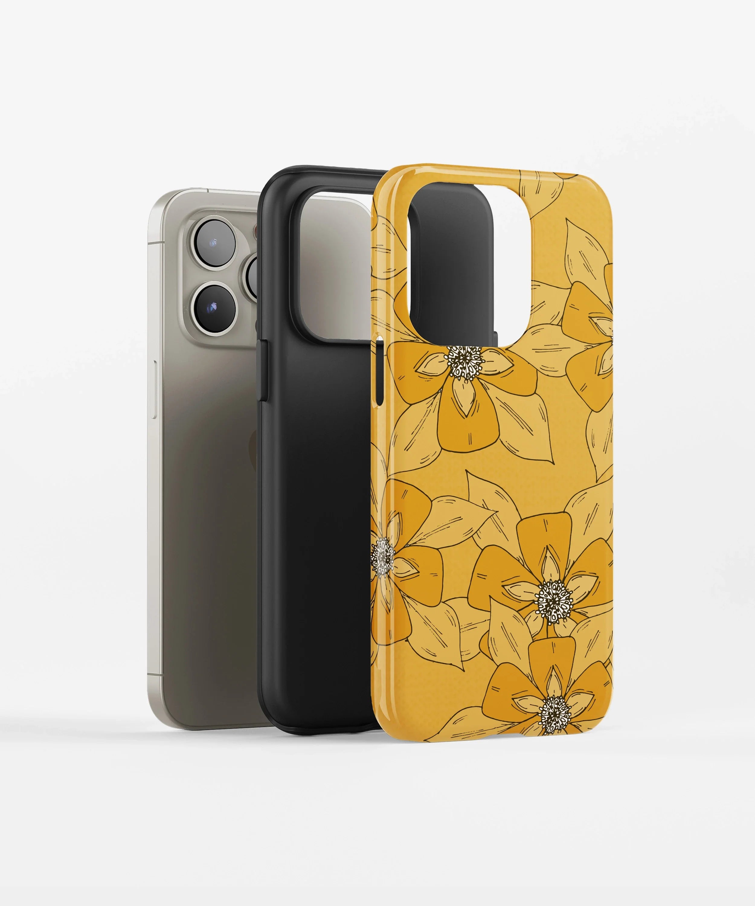 Sunny Blooms Glossy Armed  Case
