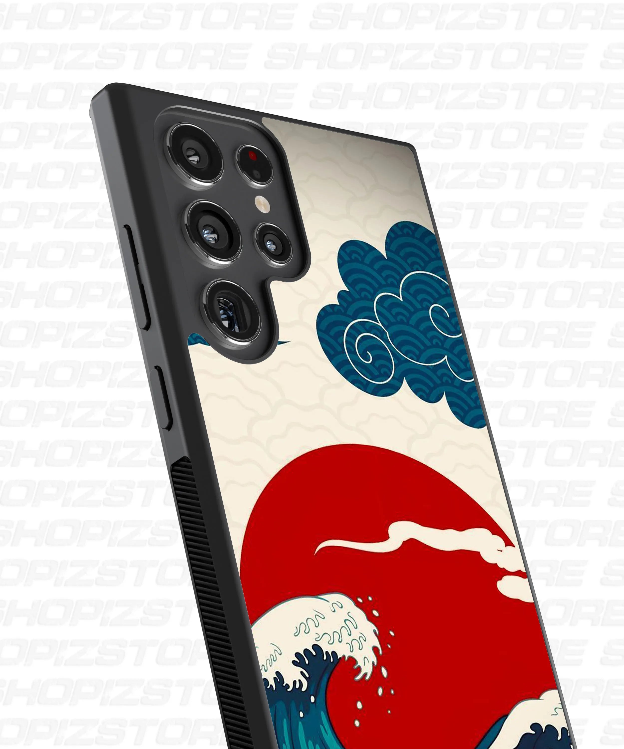 Sunset wave Metal Case