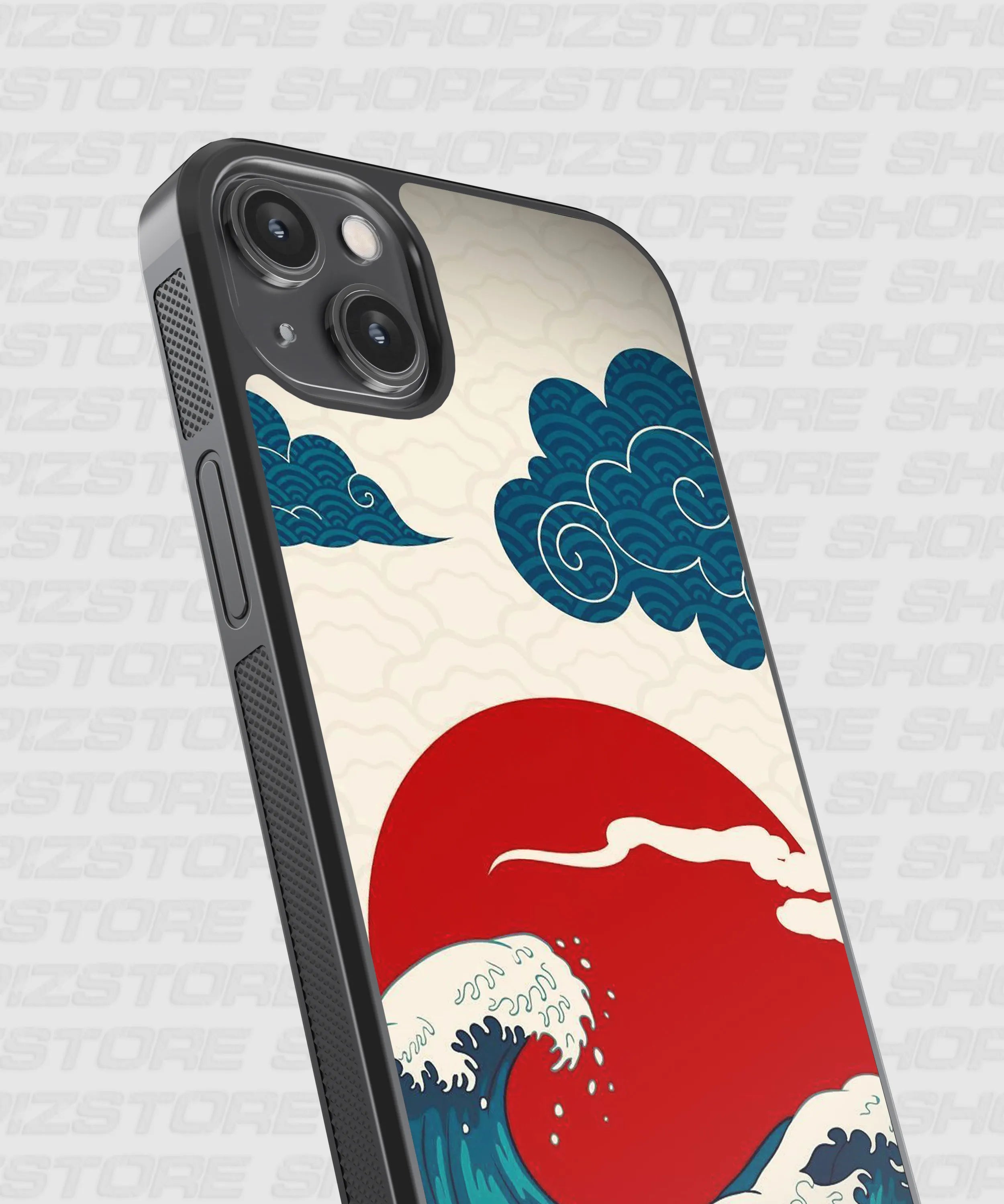 Sunset wave Metal Case