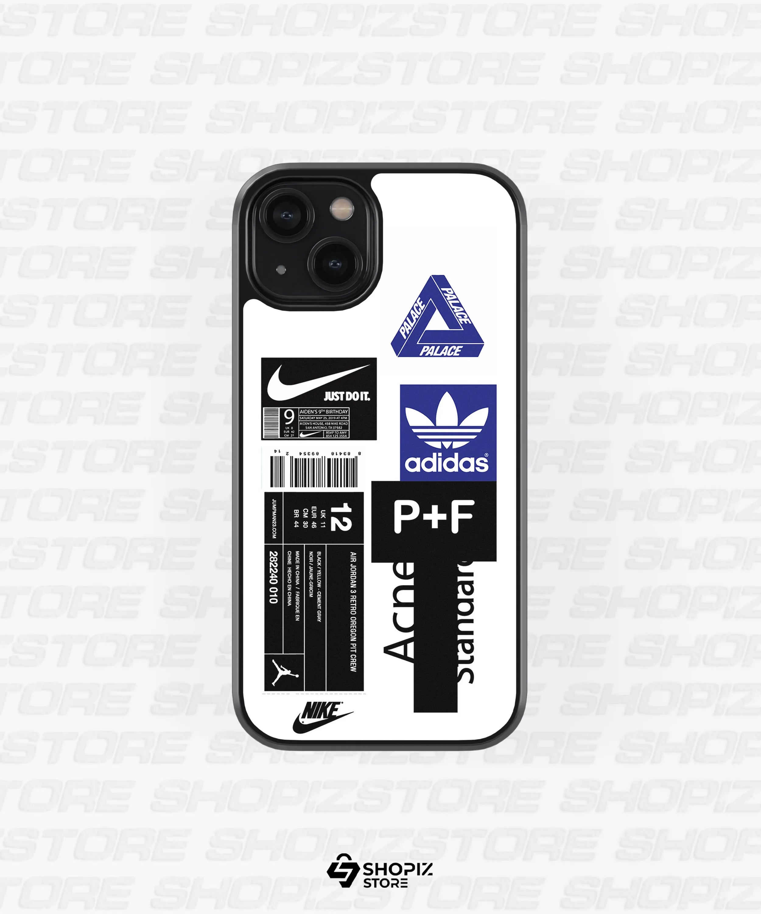 Track-Ready Look Fusion White Glass case