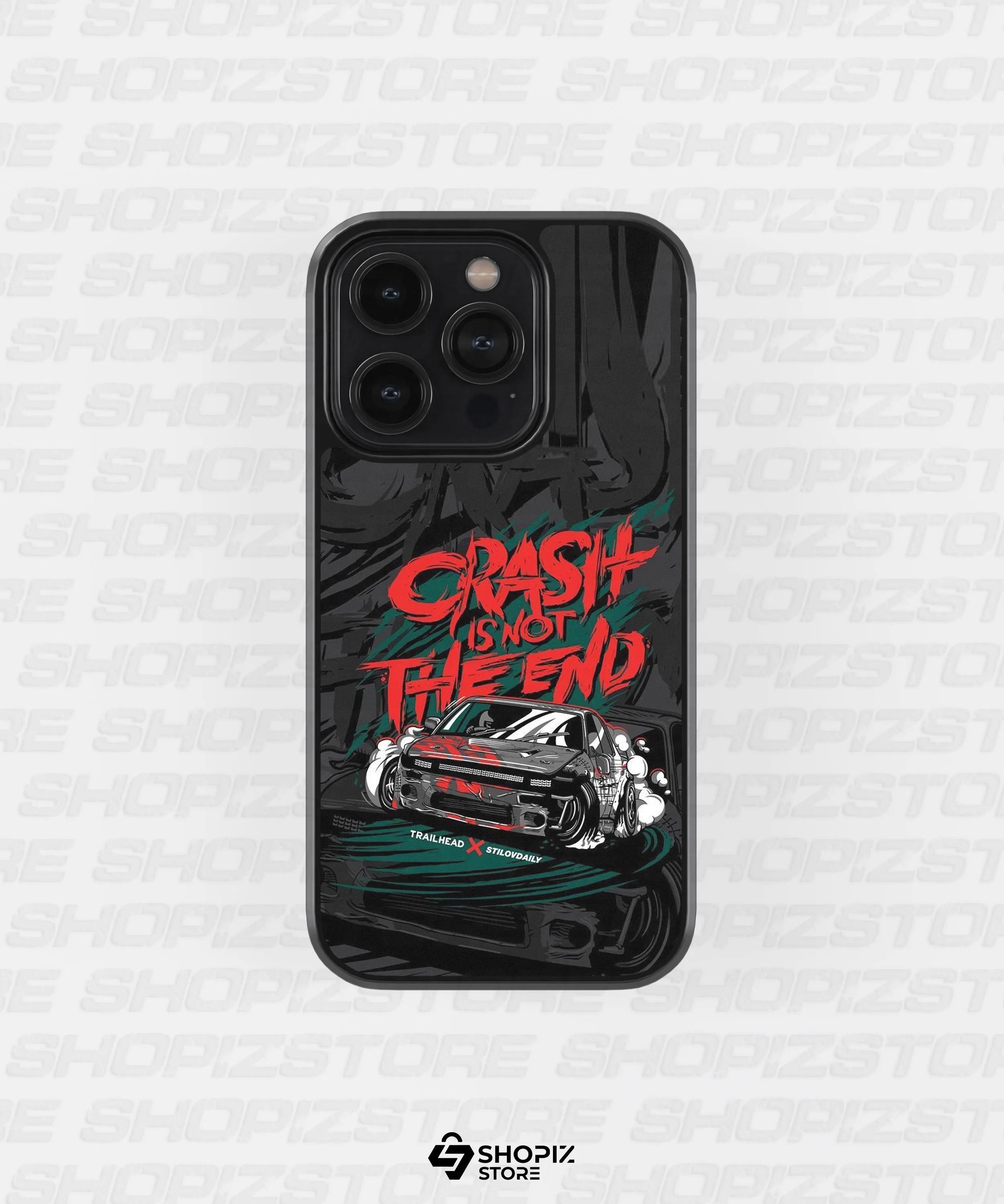 Trailhead Crash Car Metal Case