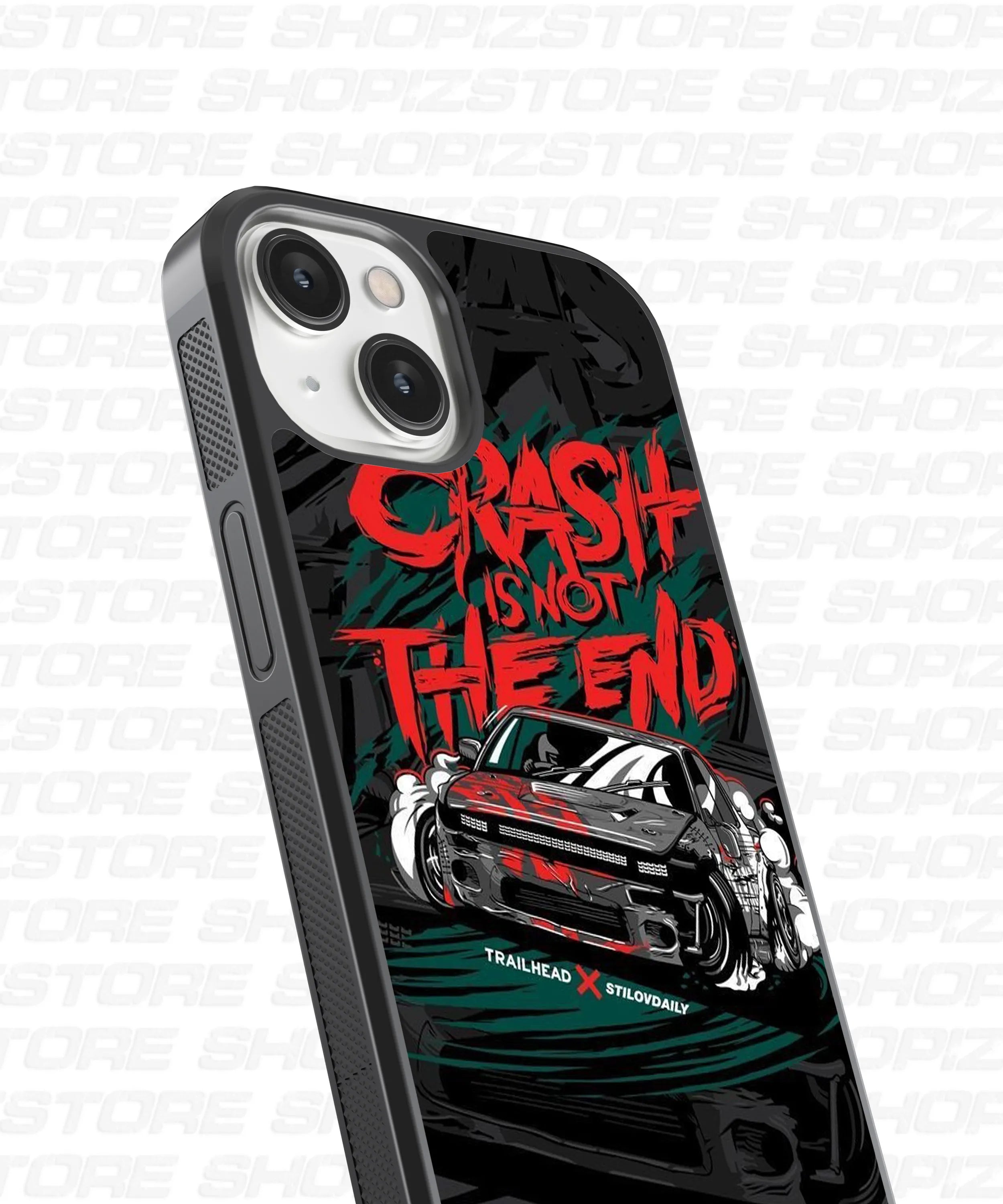 Trailhead Crash Car Glass Case