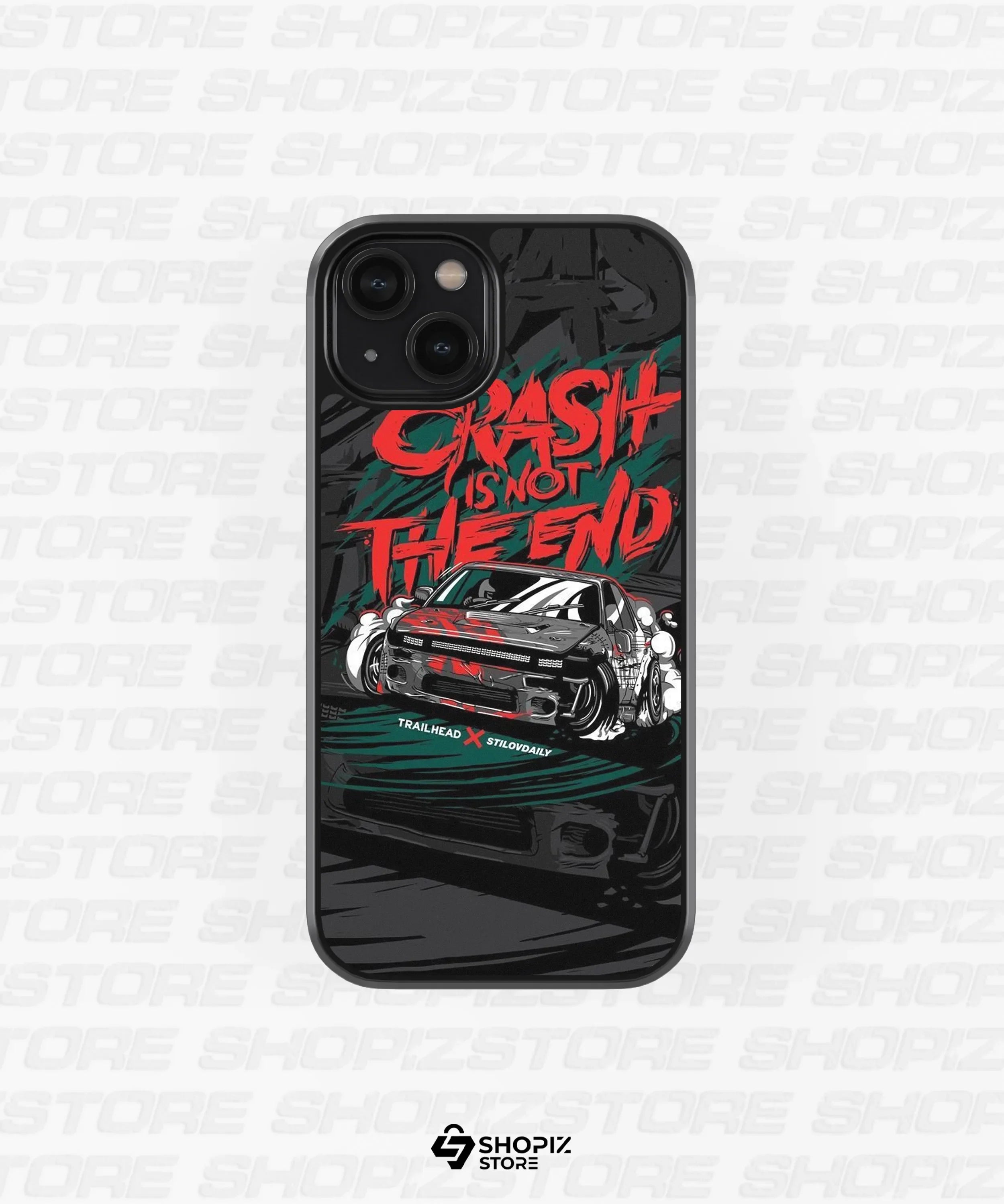 Trailhead Crash Car Glass Case