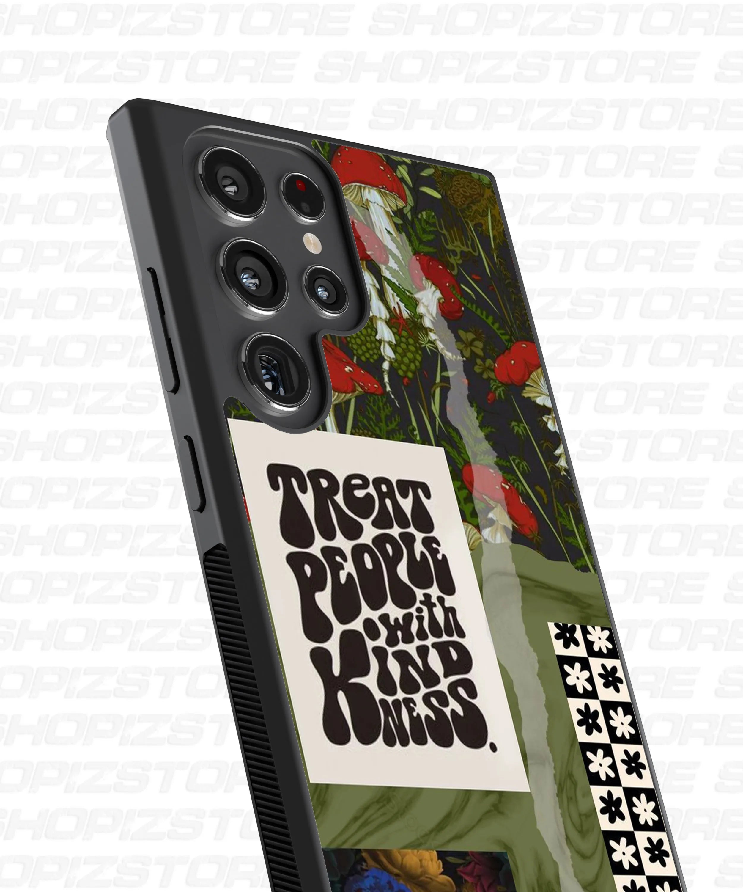 Treat People With Kindness Metal Case