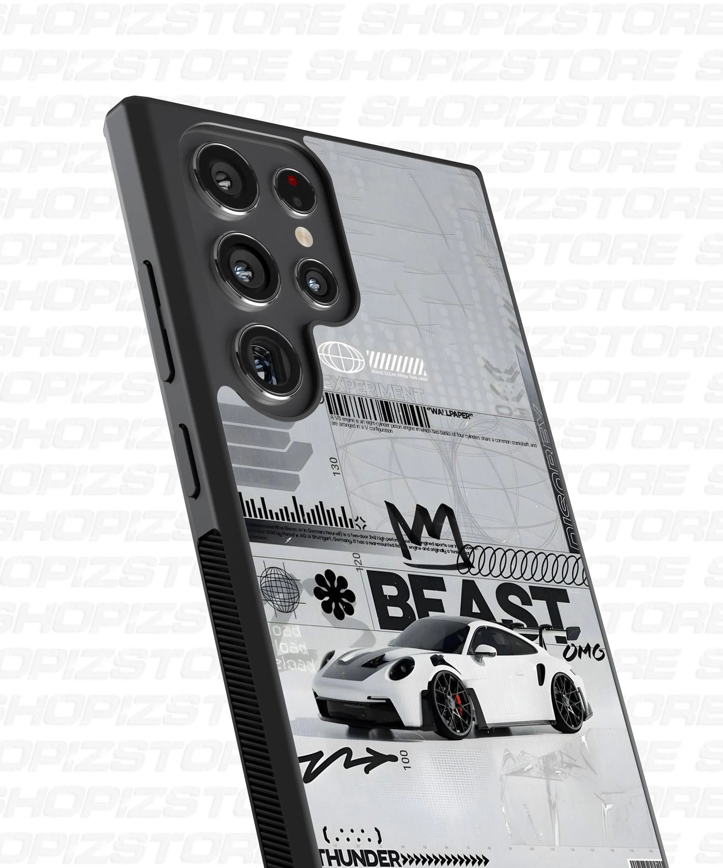 V8 King Metal Case