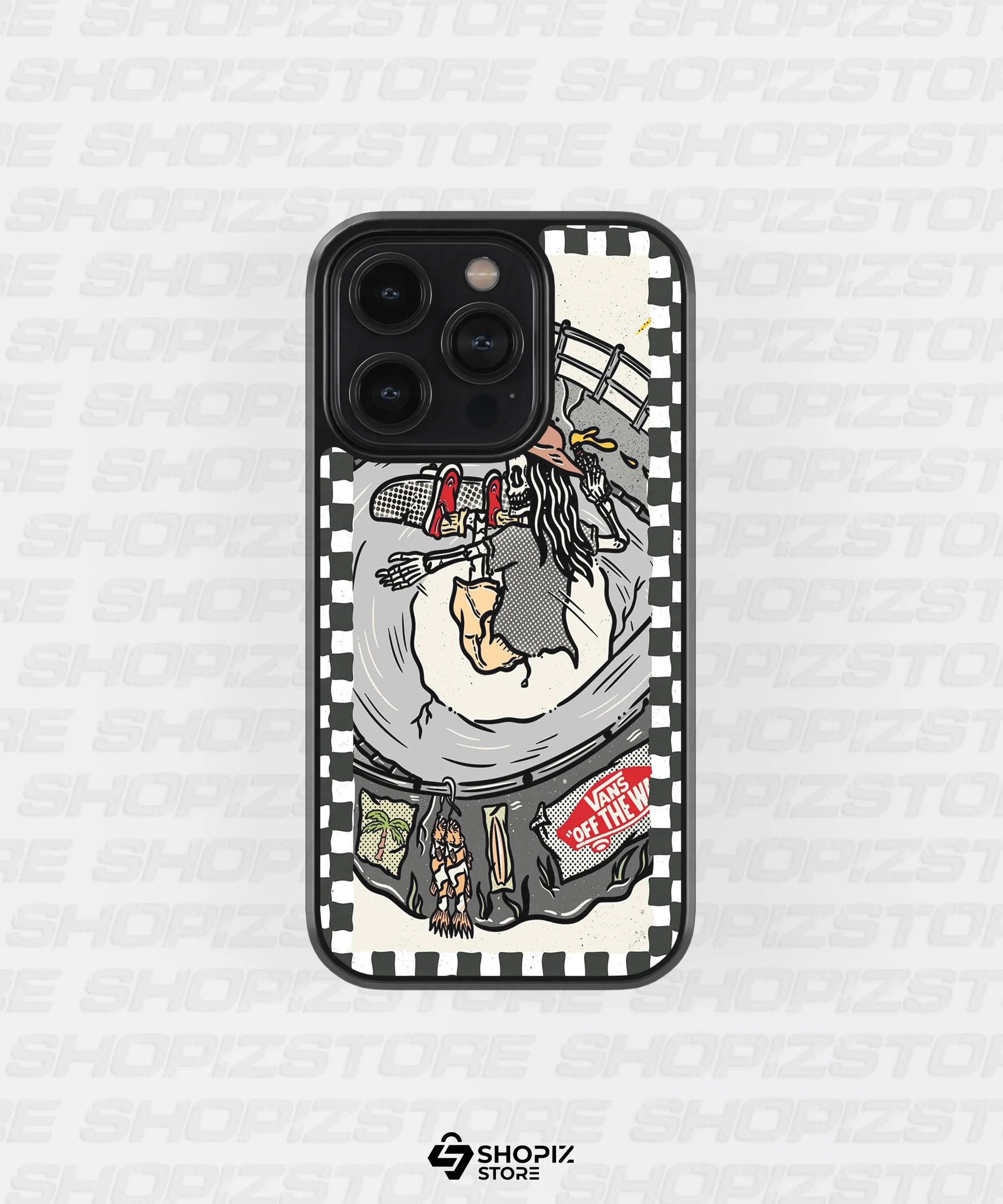 Vans off the wall Metal Case