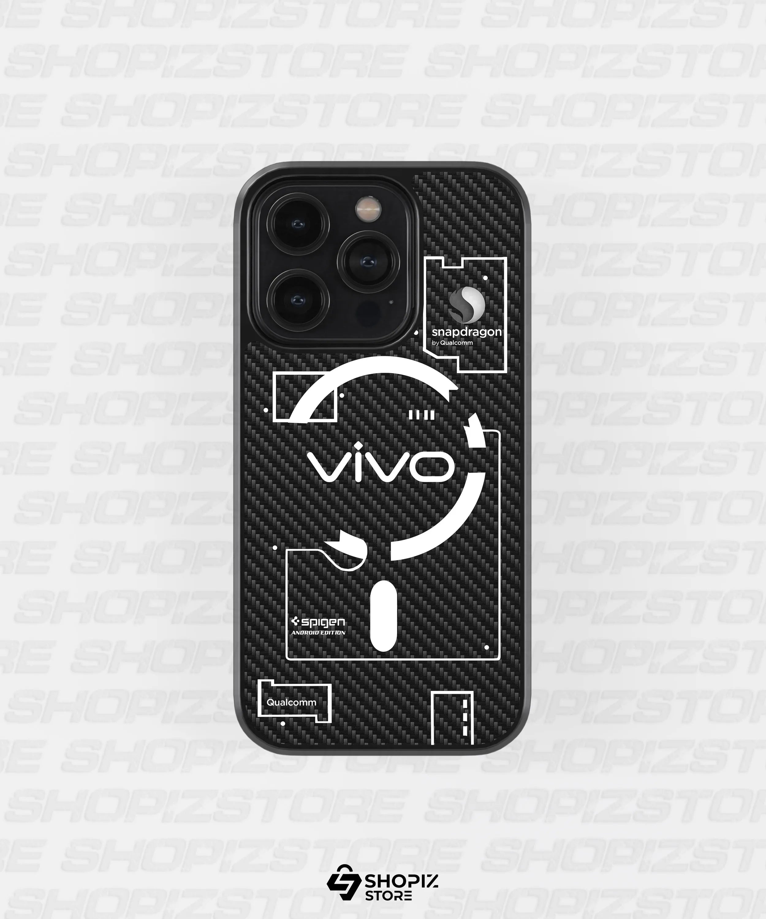 Vivo Circuit Design Metal Case