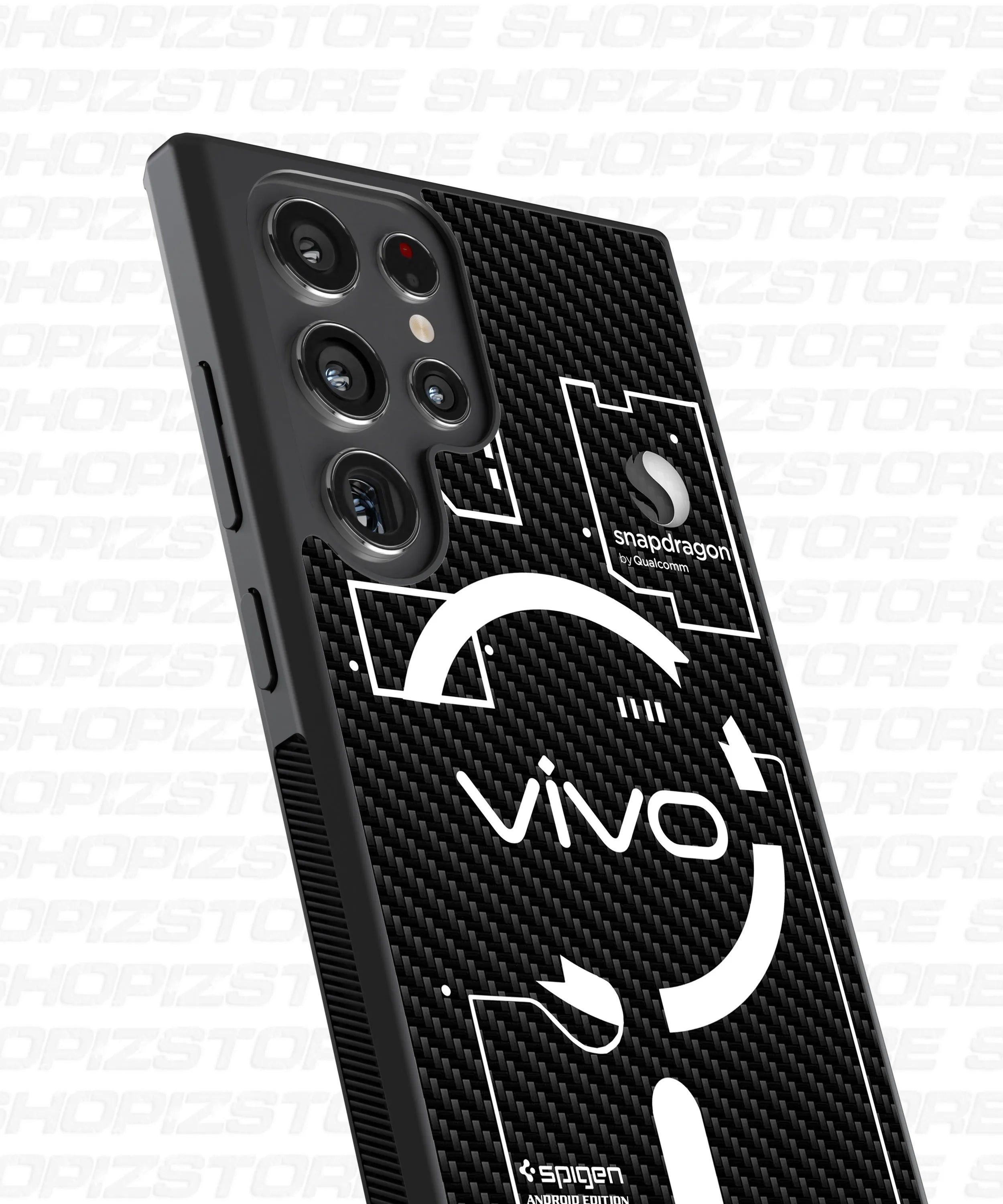 Vivo Circuit Design Metal Case