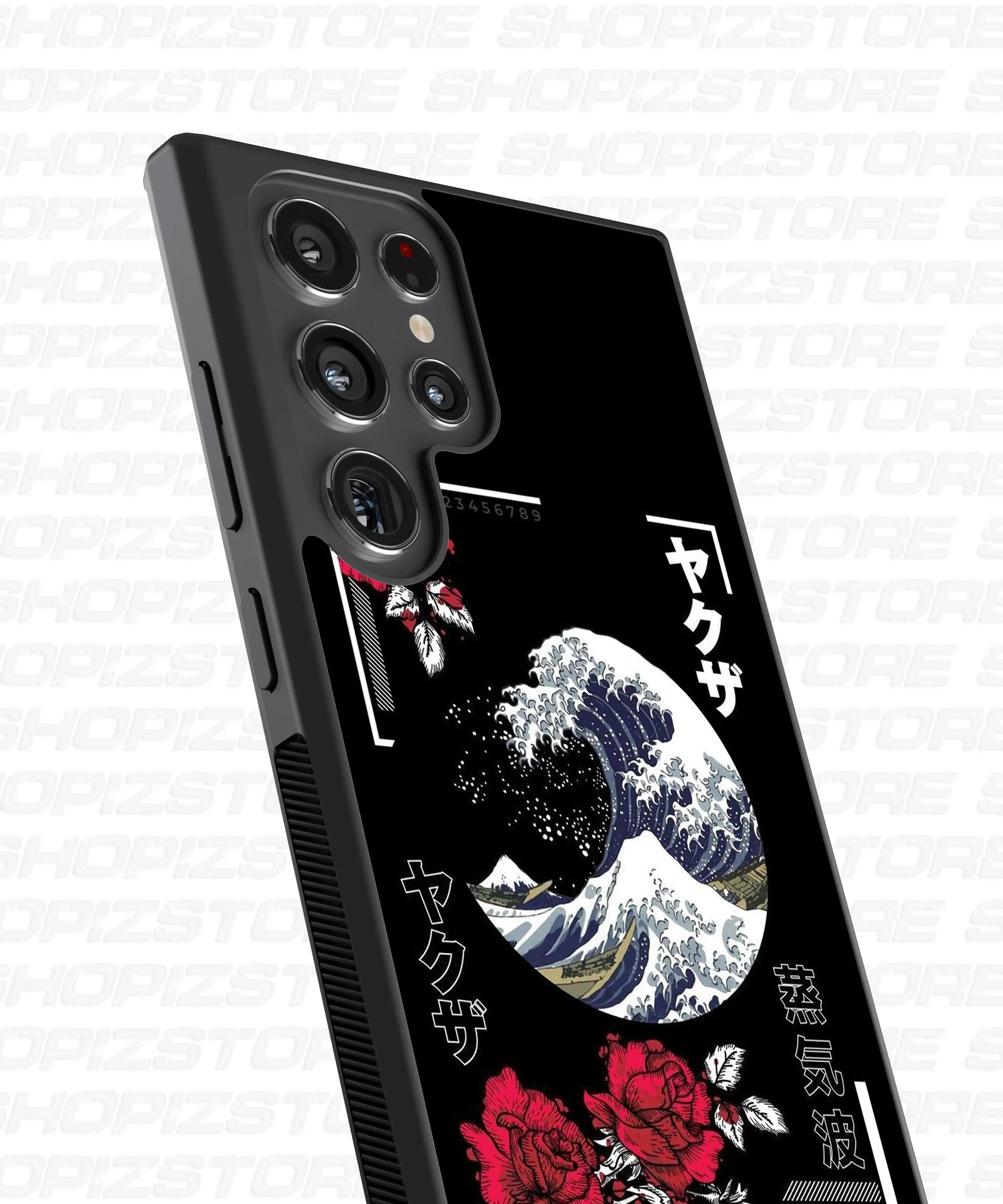 Wave of kanagawa urban Metal Case