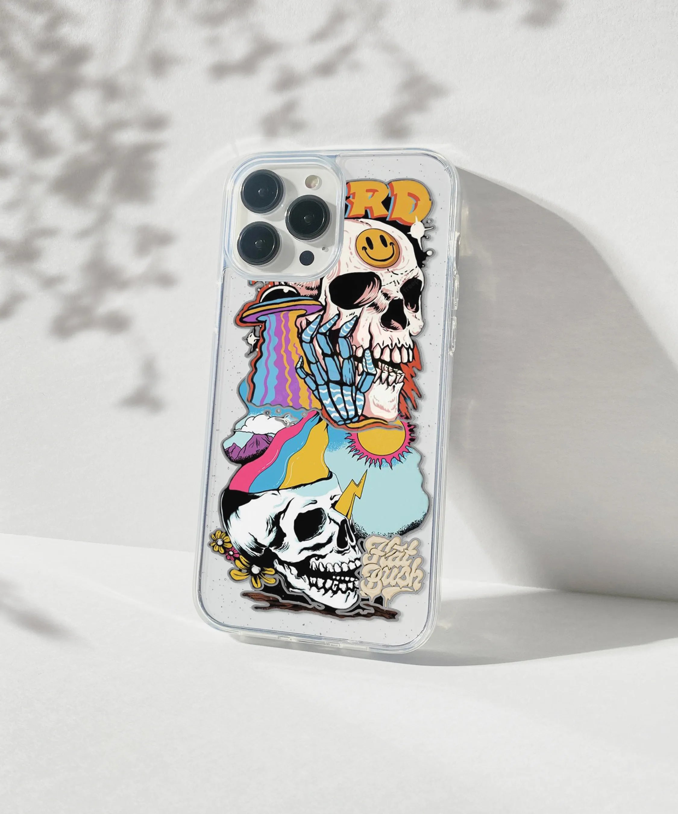 Weird Skull!!!  Silicone Case