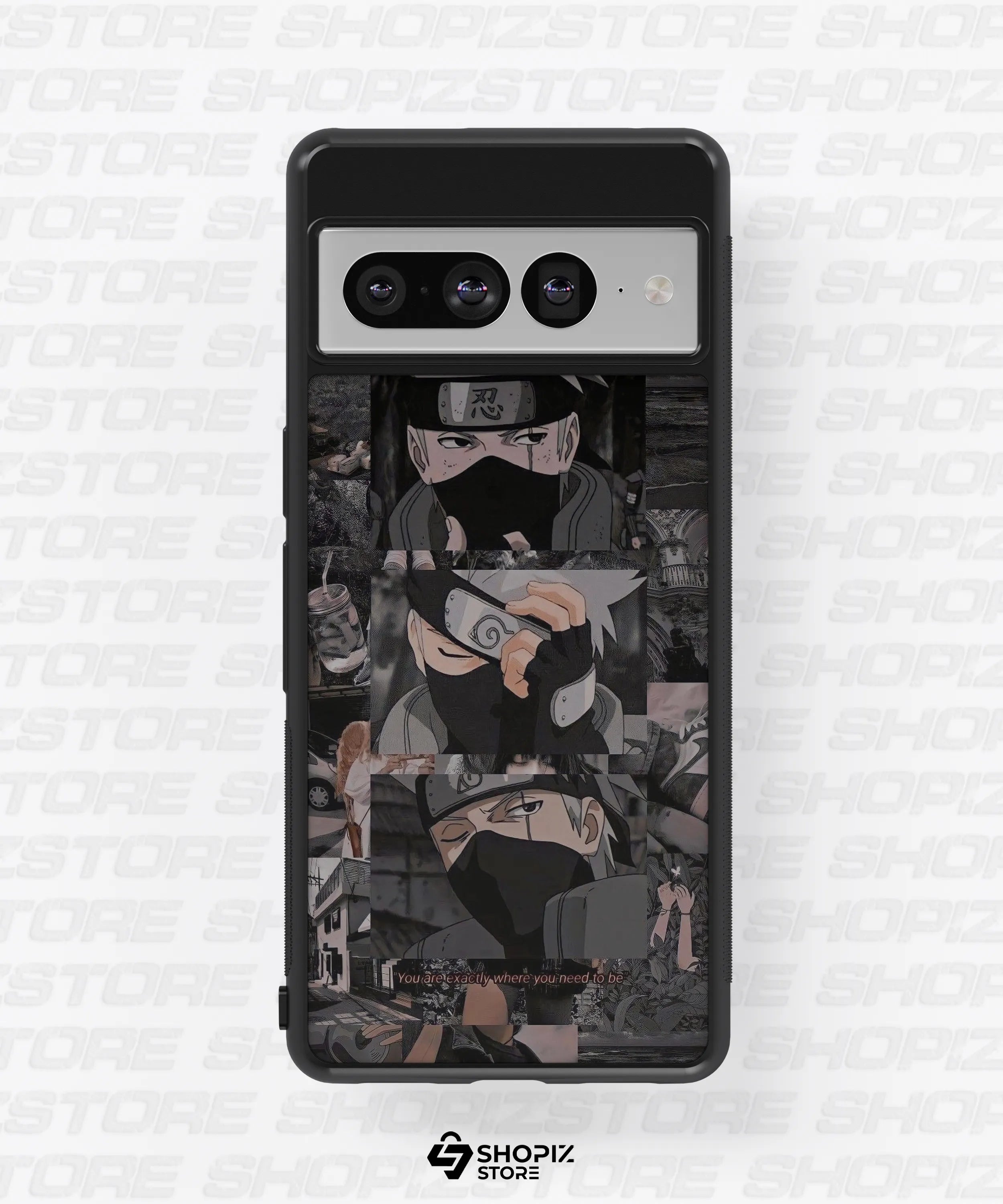 Where You Need Anime Pixel Glass Case
