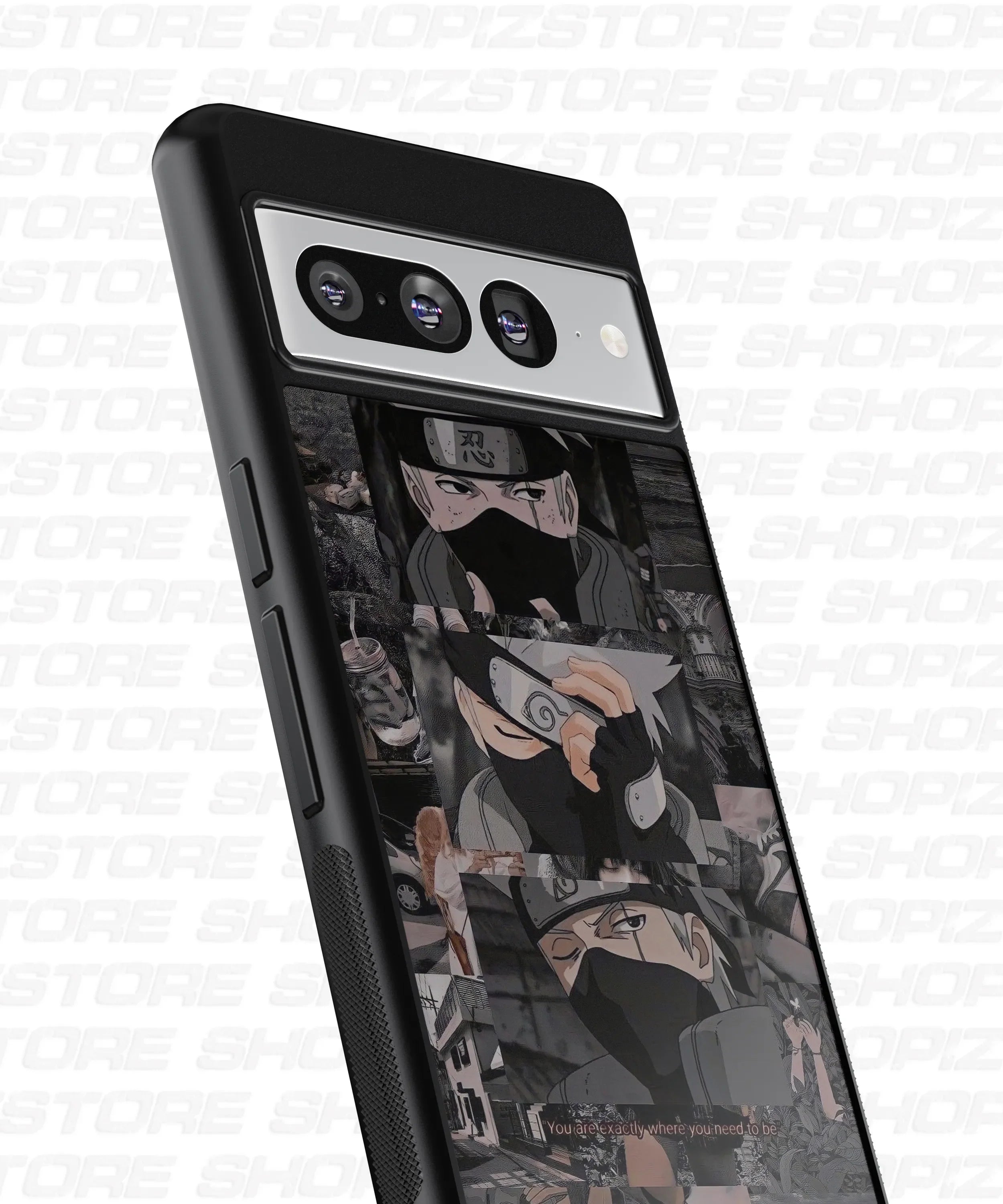Where You Need Anime Pixel Glass Case