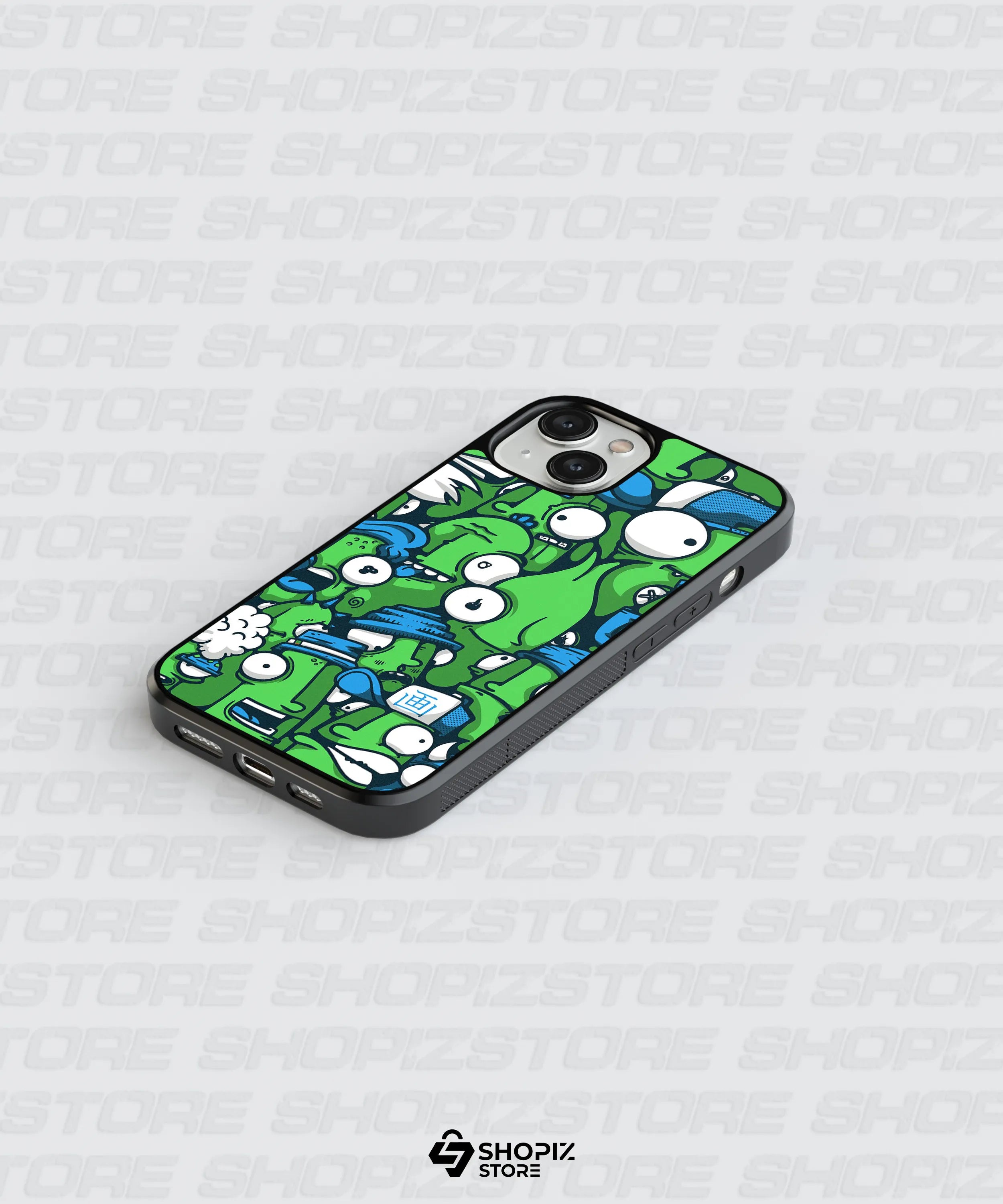 Zombie eyes Glass Case