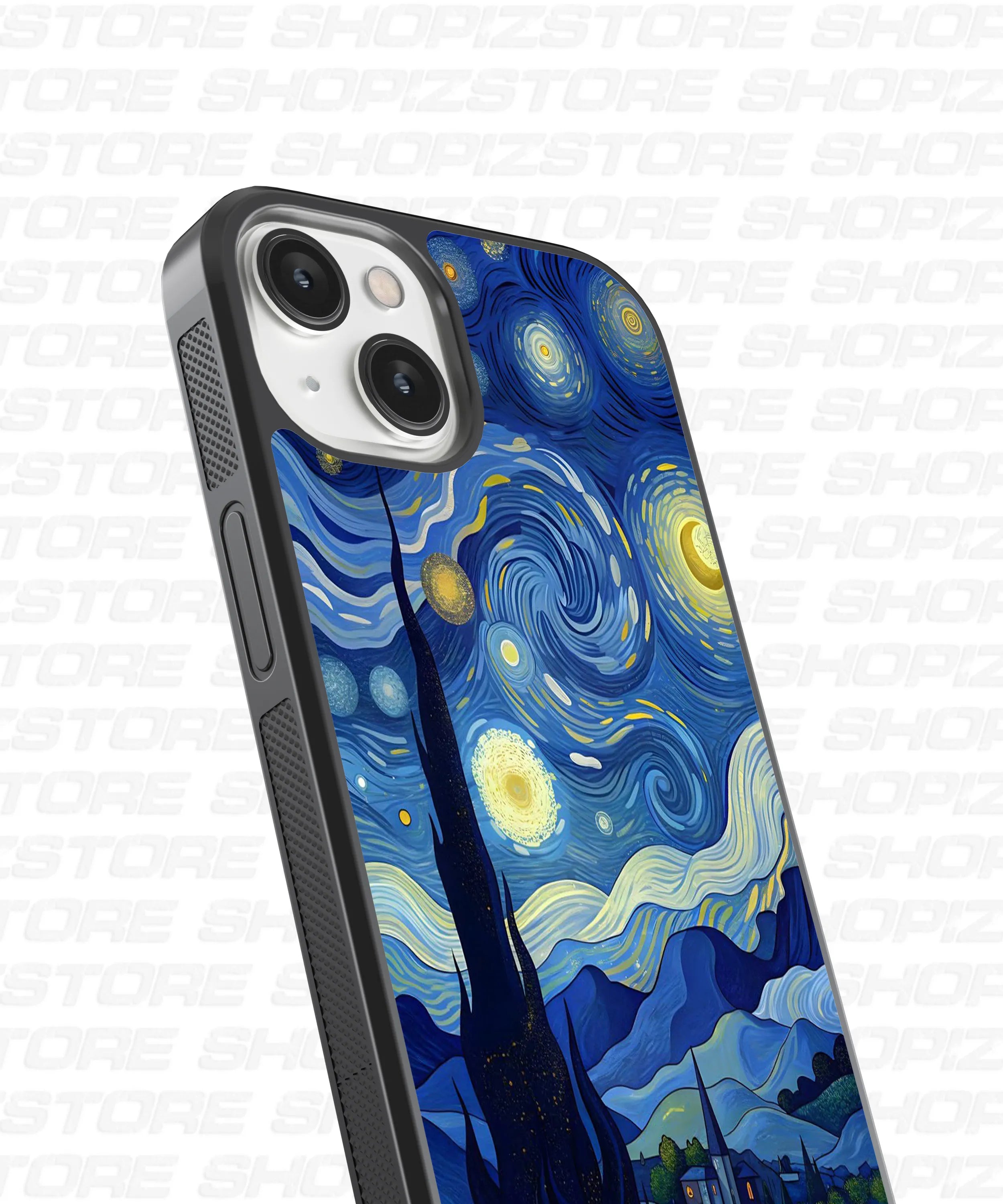 celestial swirls Glass Case