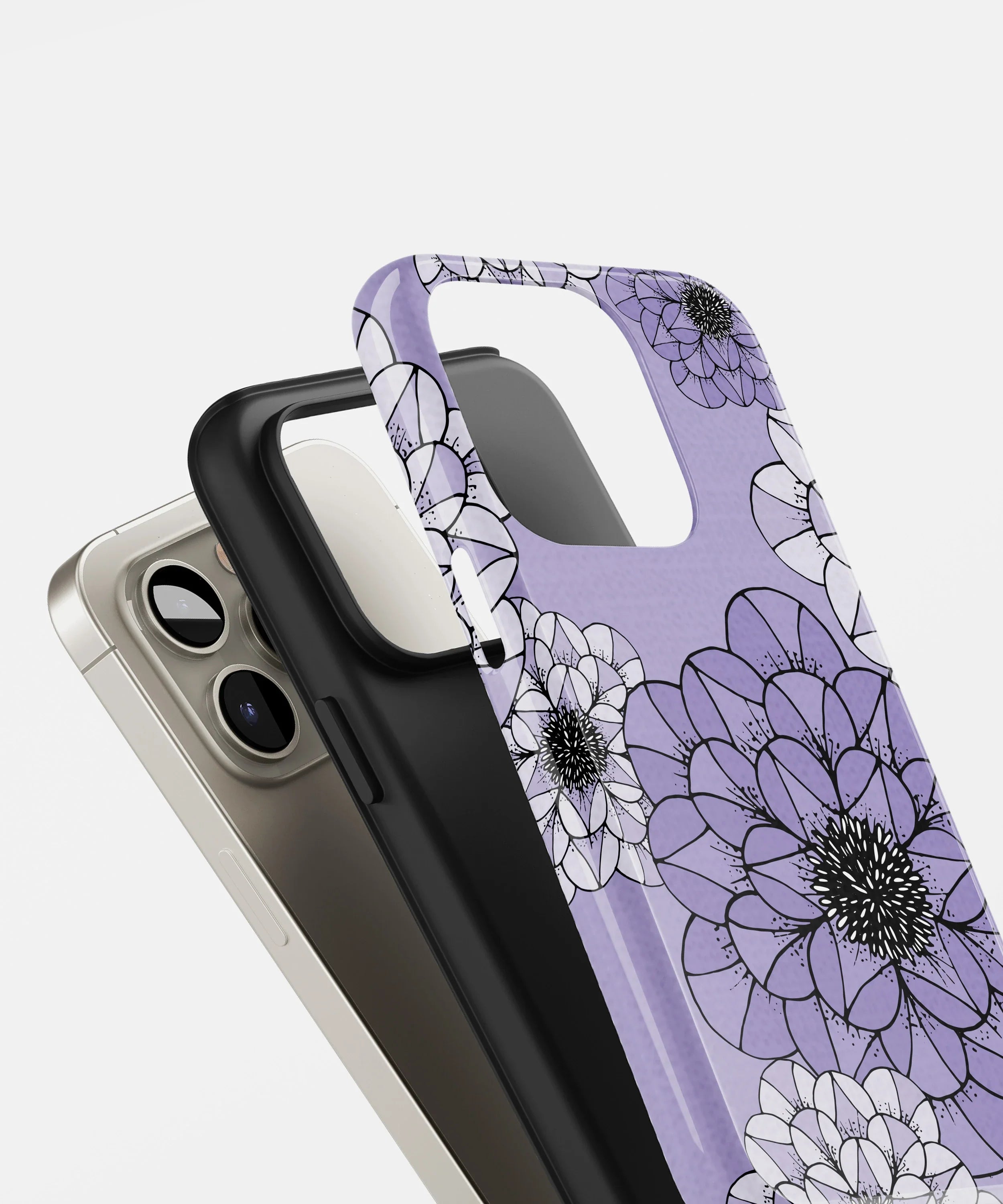 newflowers4_Processed Glossy Armed Hard Case