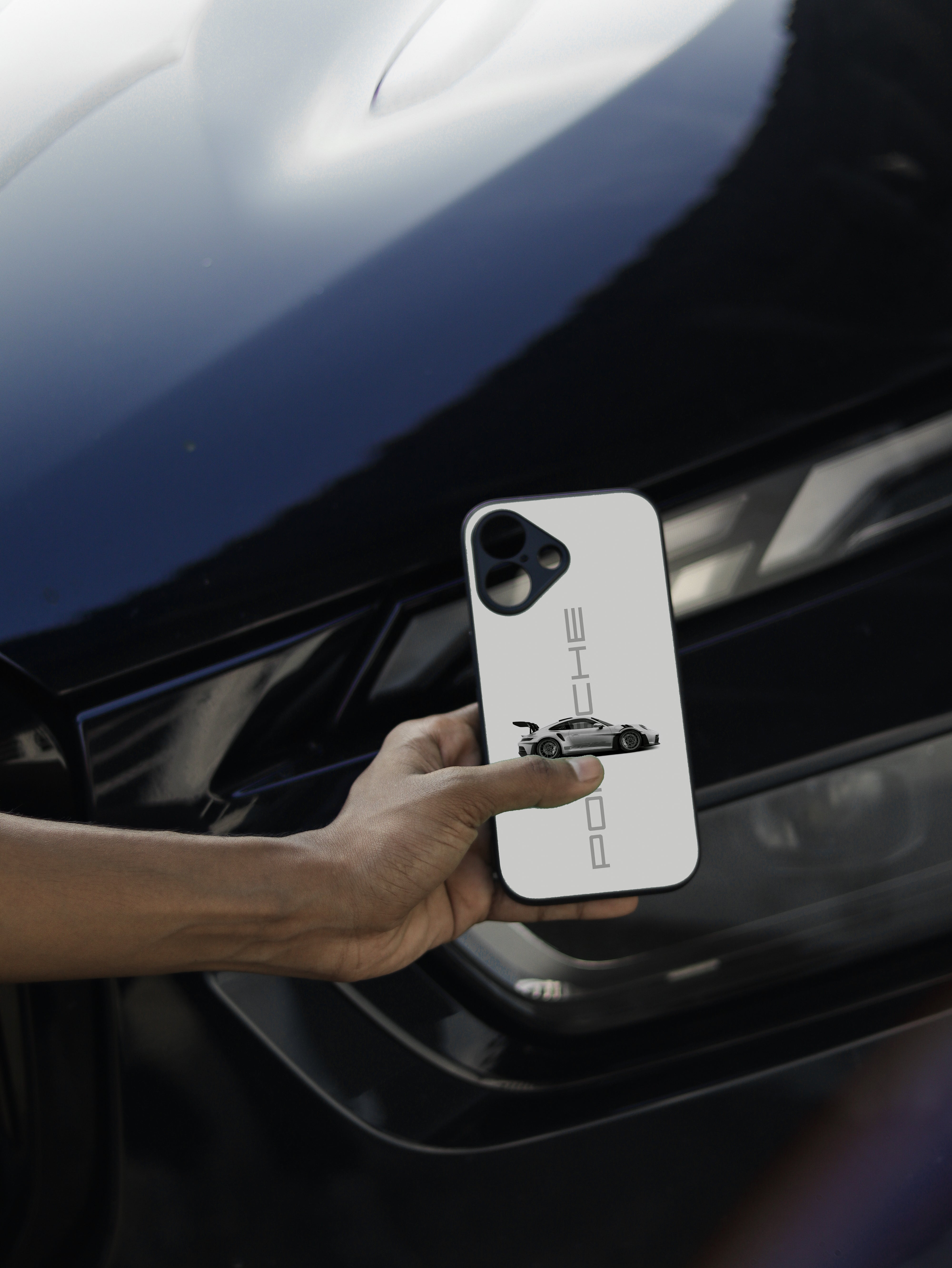 Precision porsche Glass Case